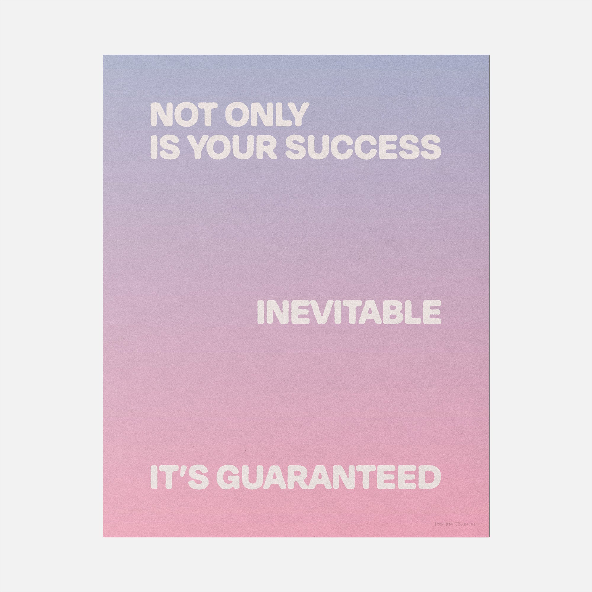 GUARANTEED PRINT