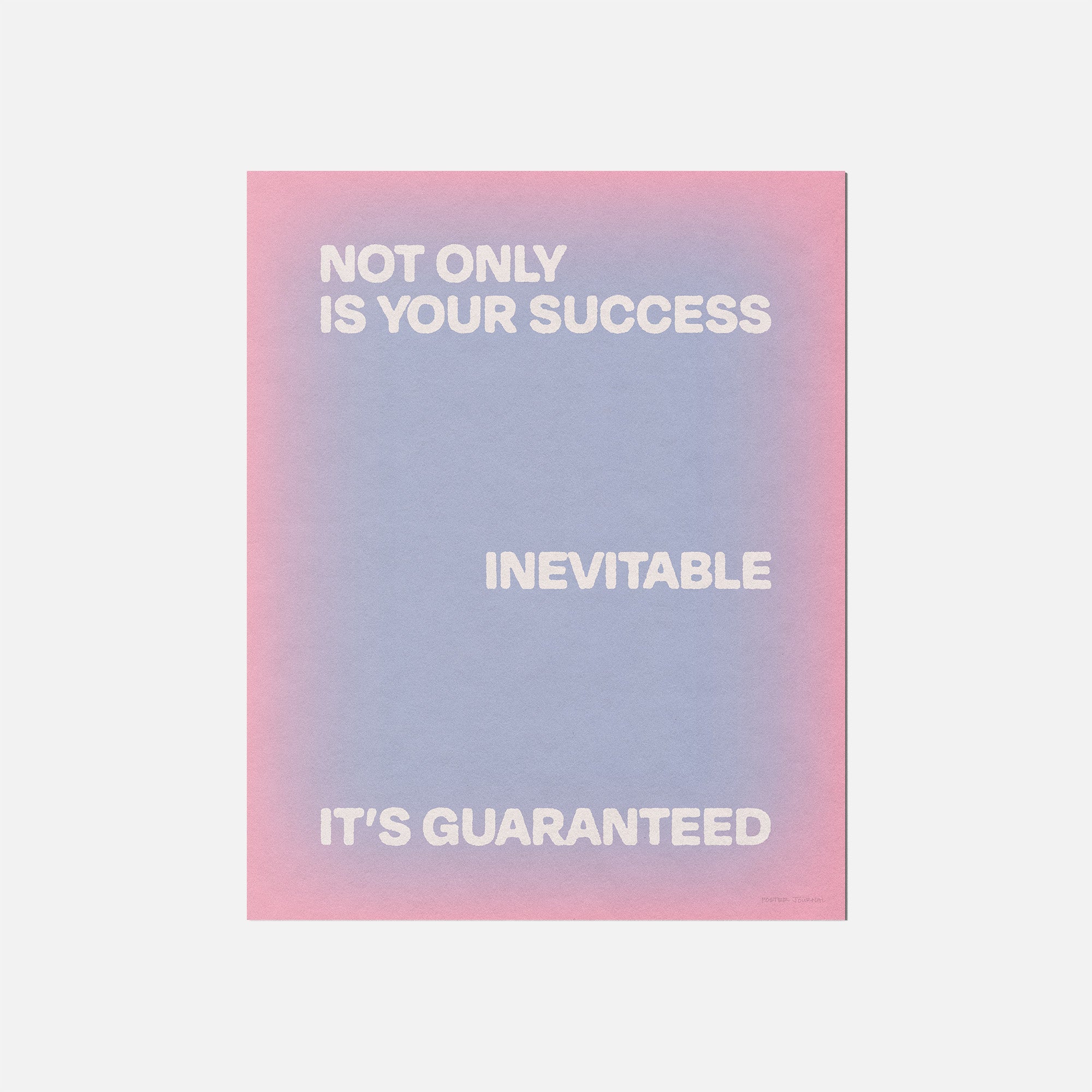GUARANTEED PRINT