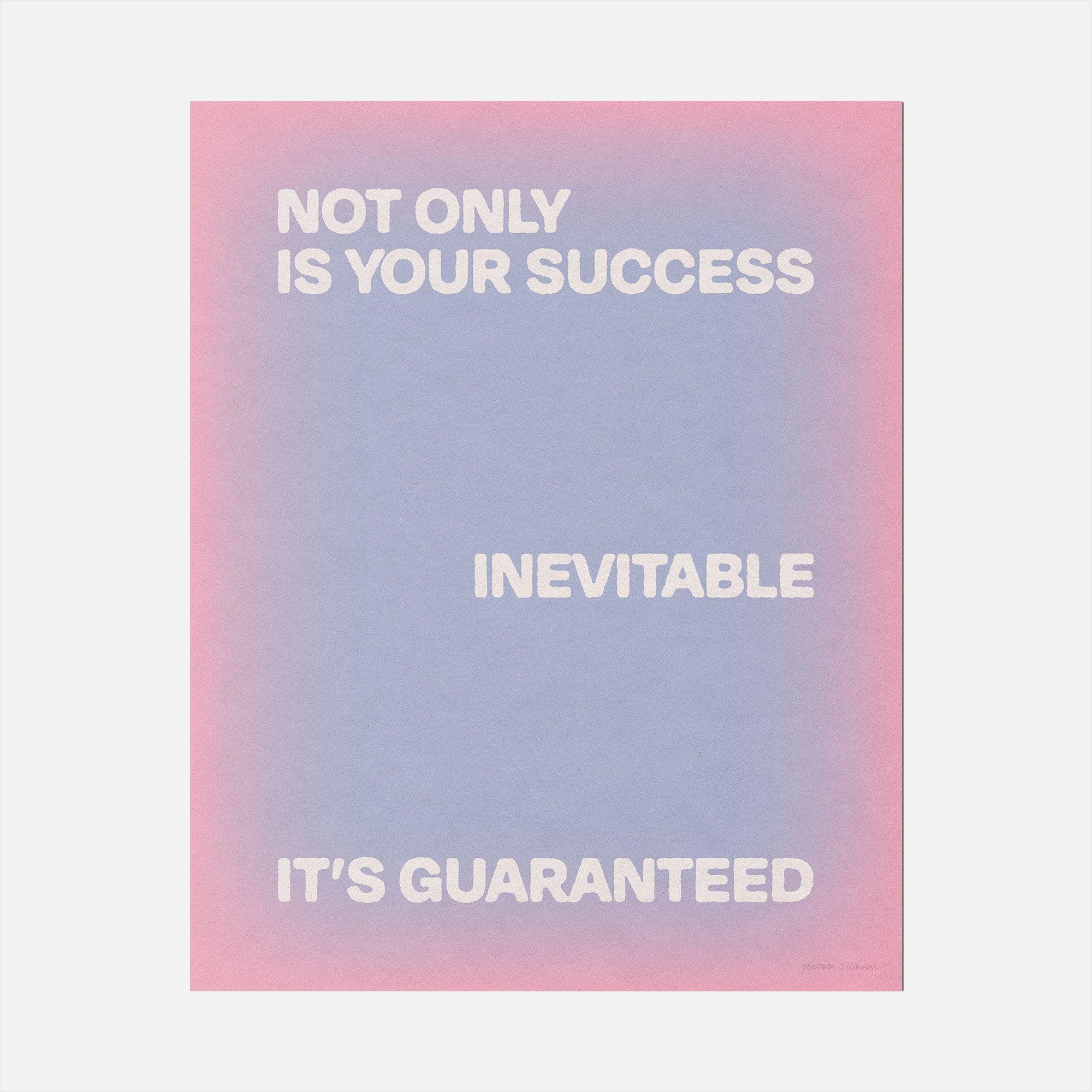 GUARANTEED PRINT