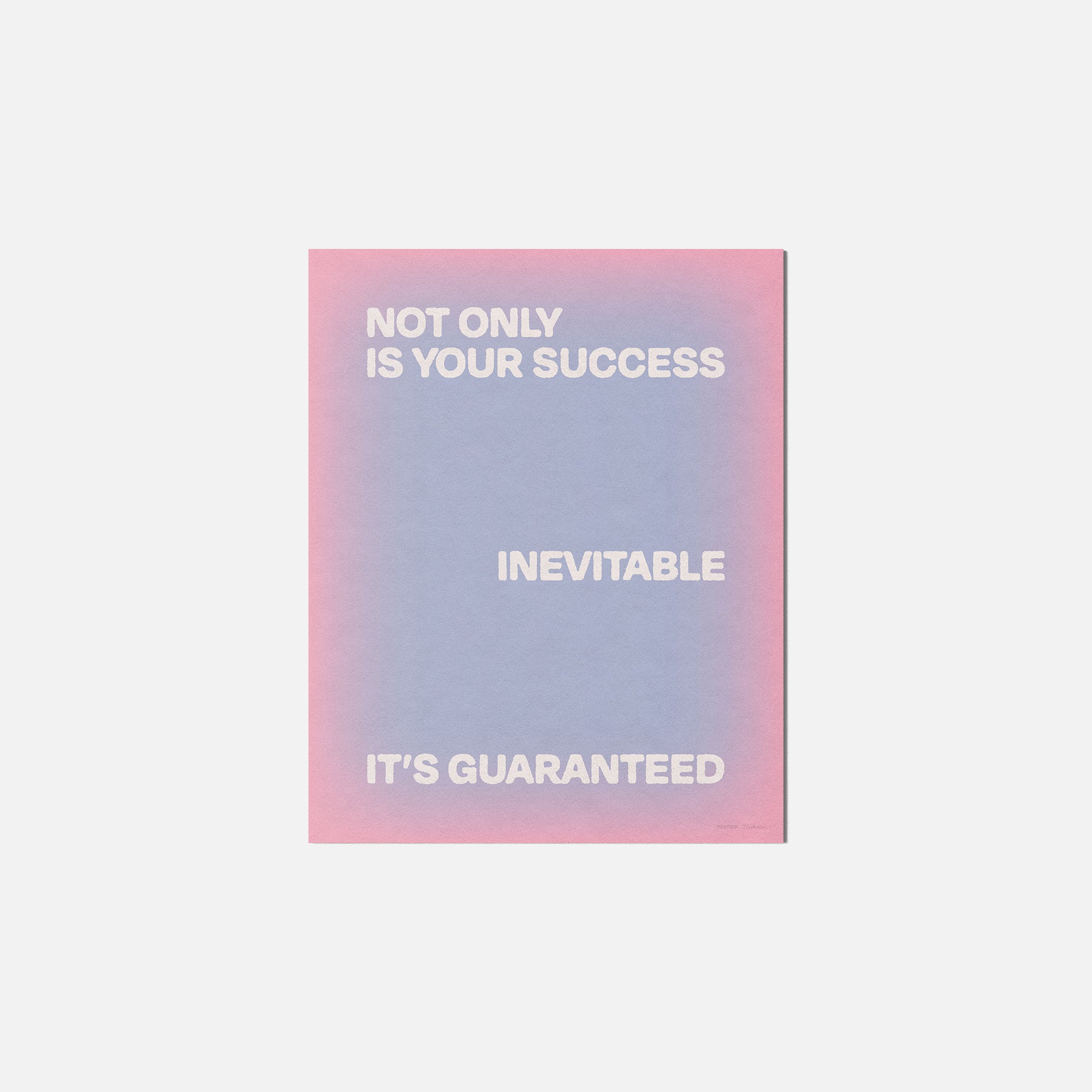 GUARANTEED PRINT