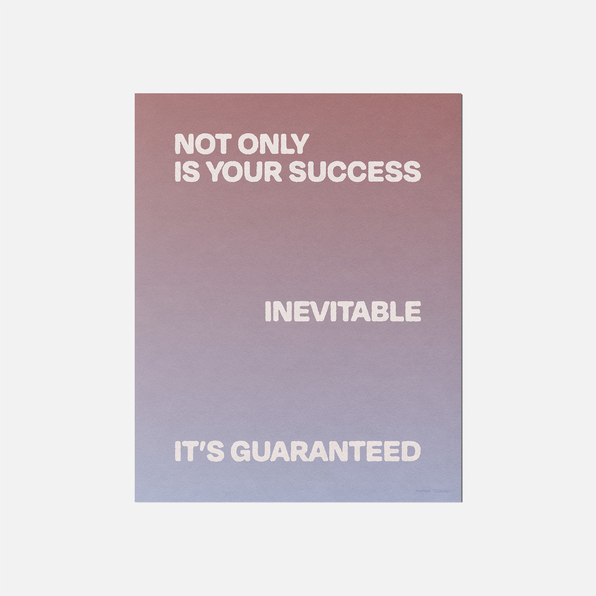 GUARANTEED PRINT