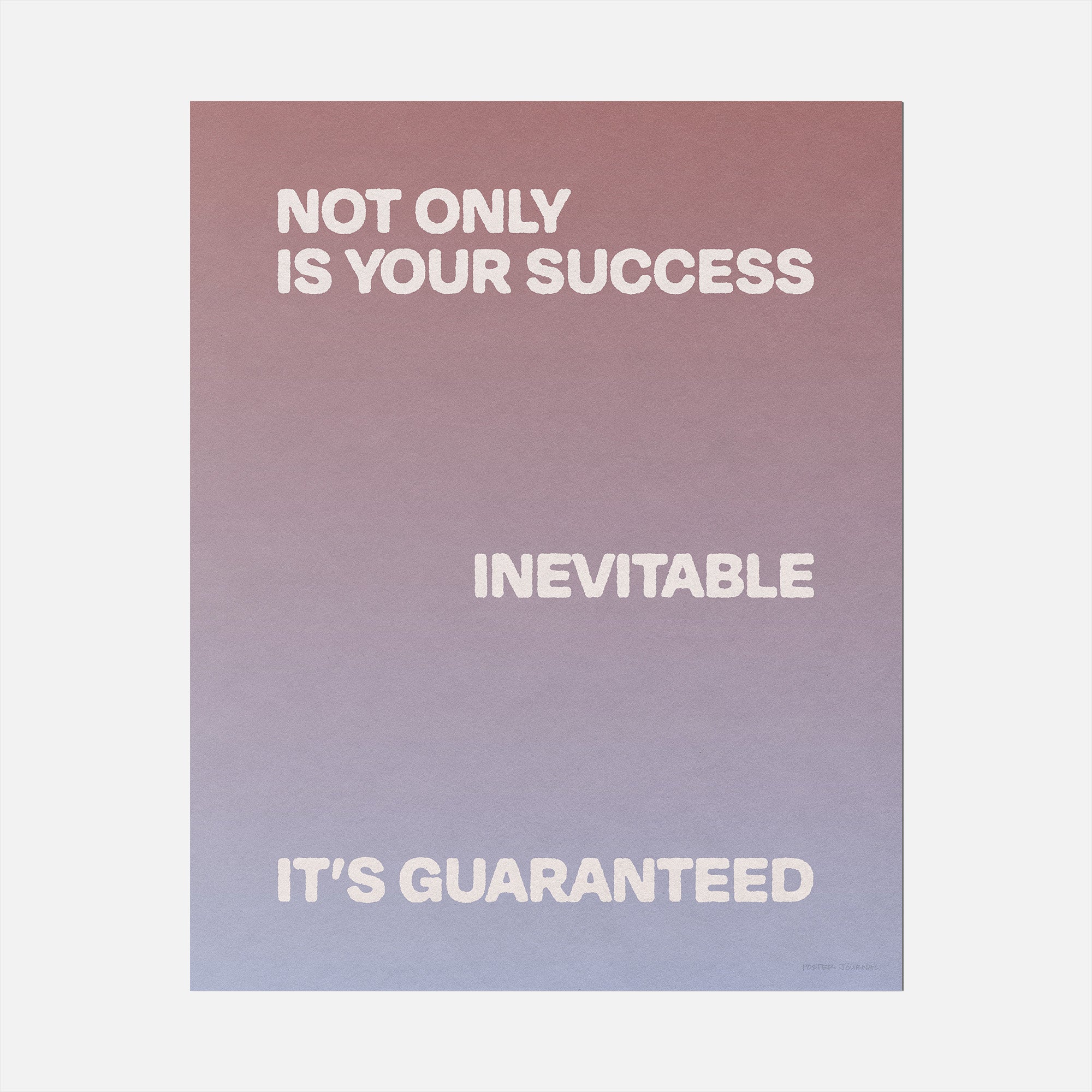 GUARANTEED PRINT
