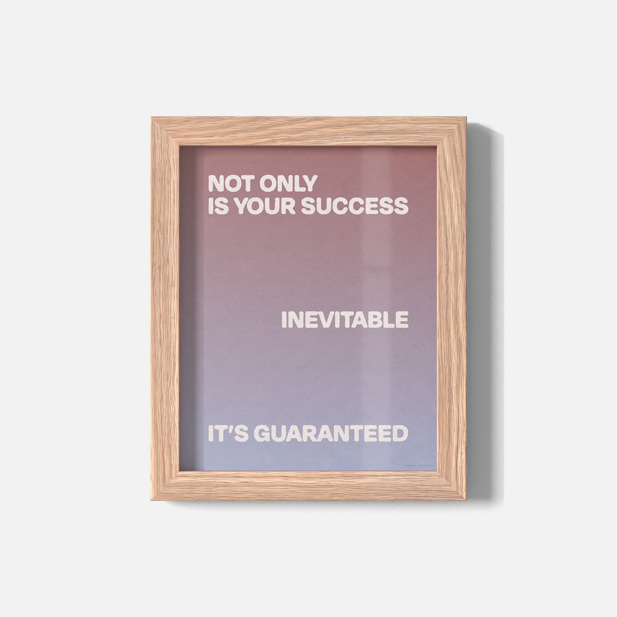 GUARANTEED PRINT