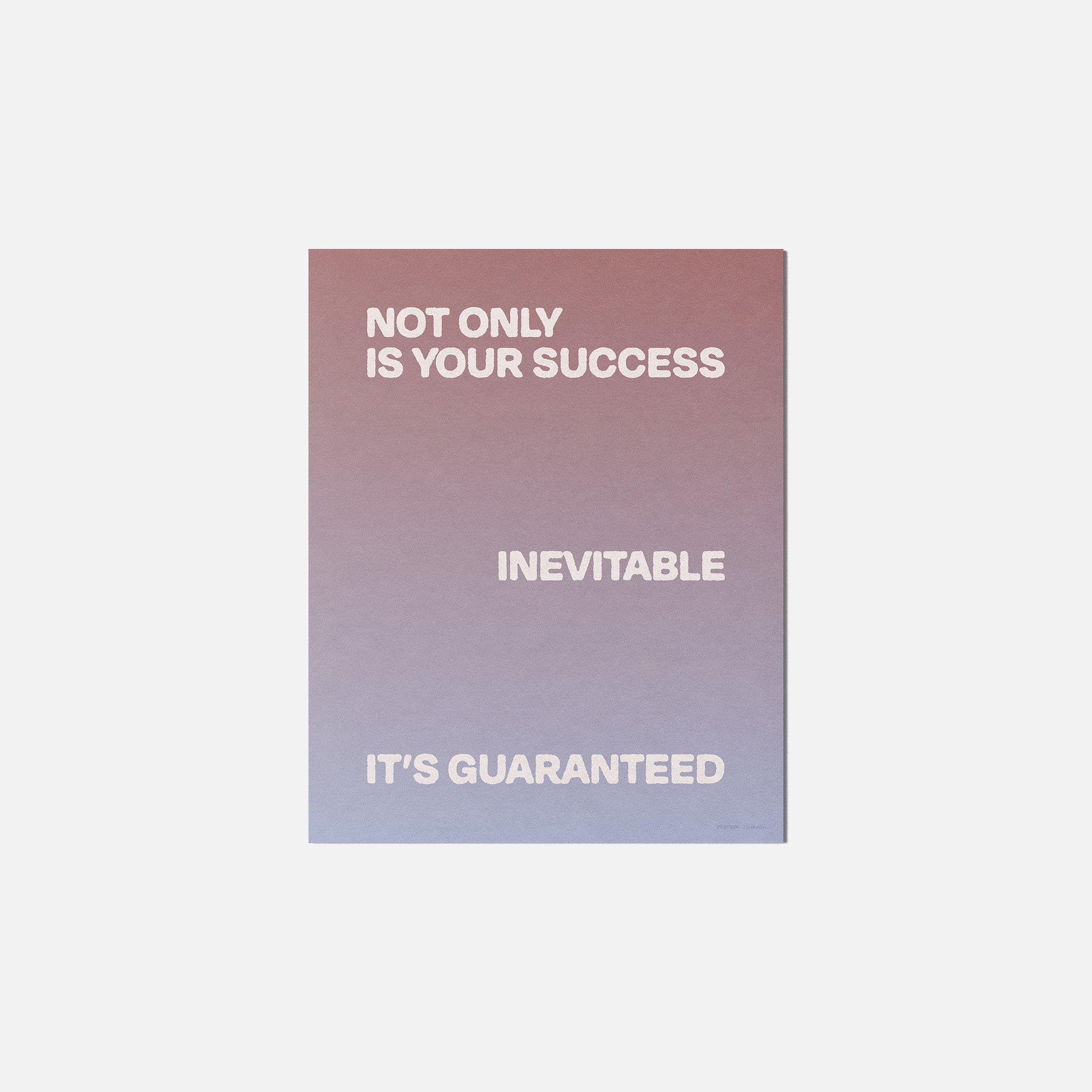 GUARANTEED PRINT