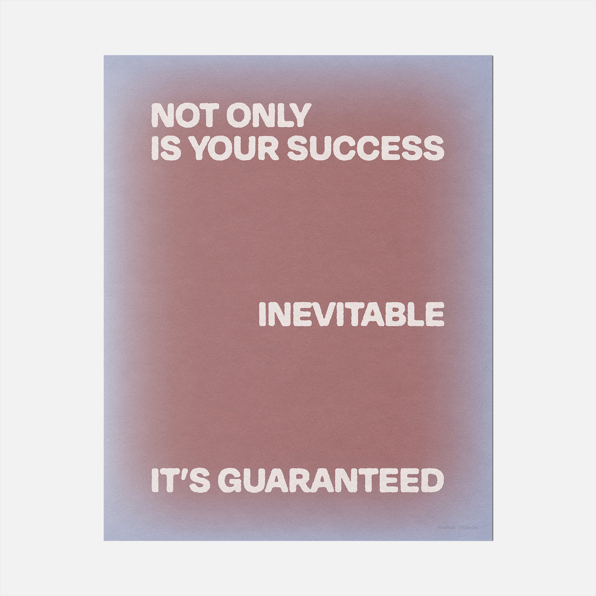 GUARANTEED PRINT