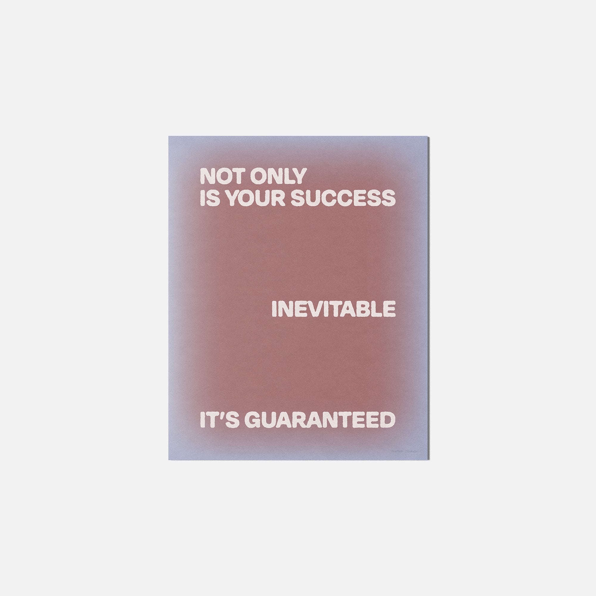 GUARANTEED PRINT