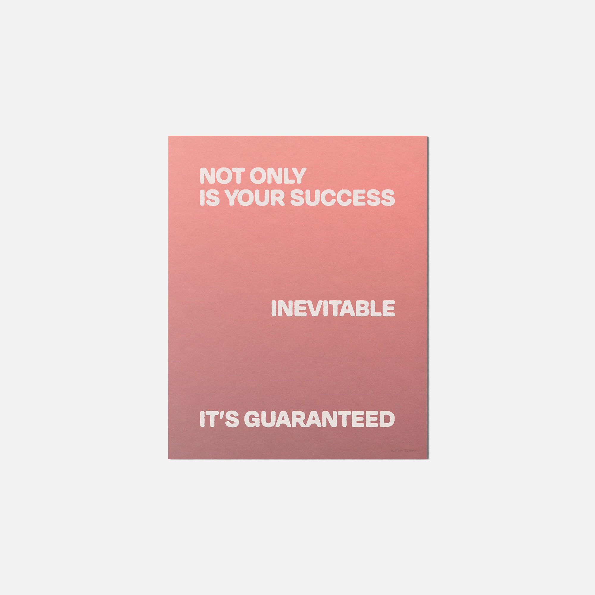 GUARANTEED PRINT