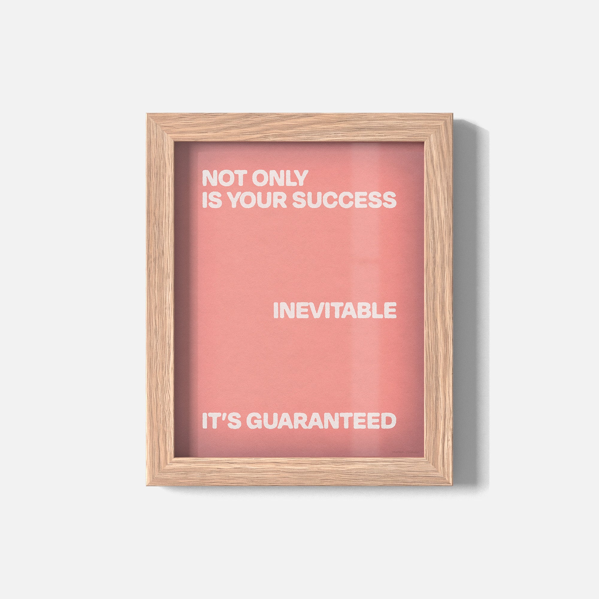 GUARANTEED PRINT