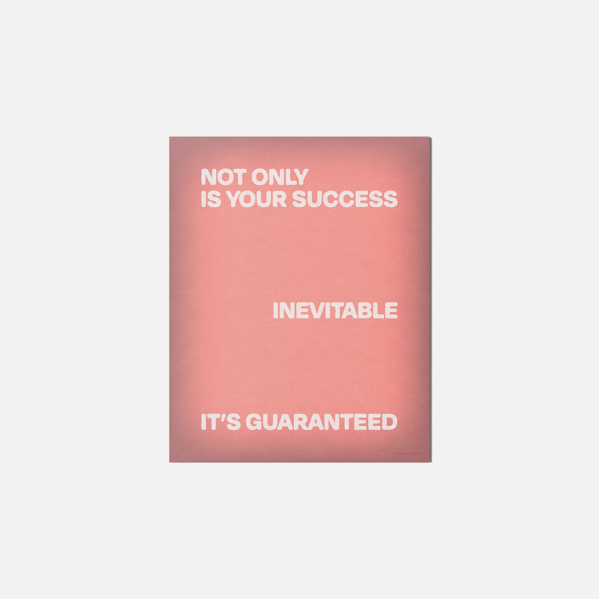 GUARANTEED PRINT