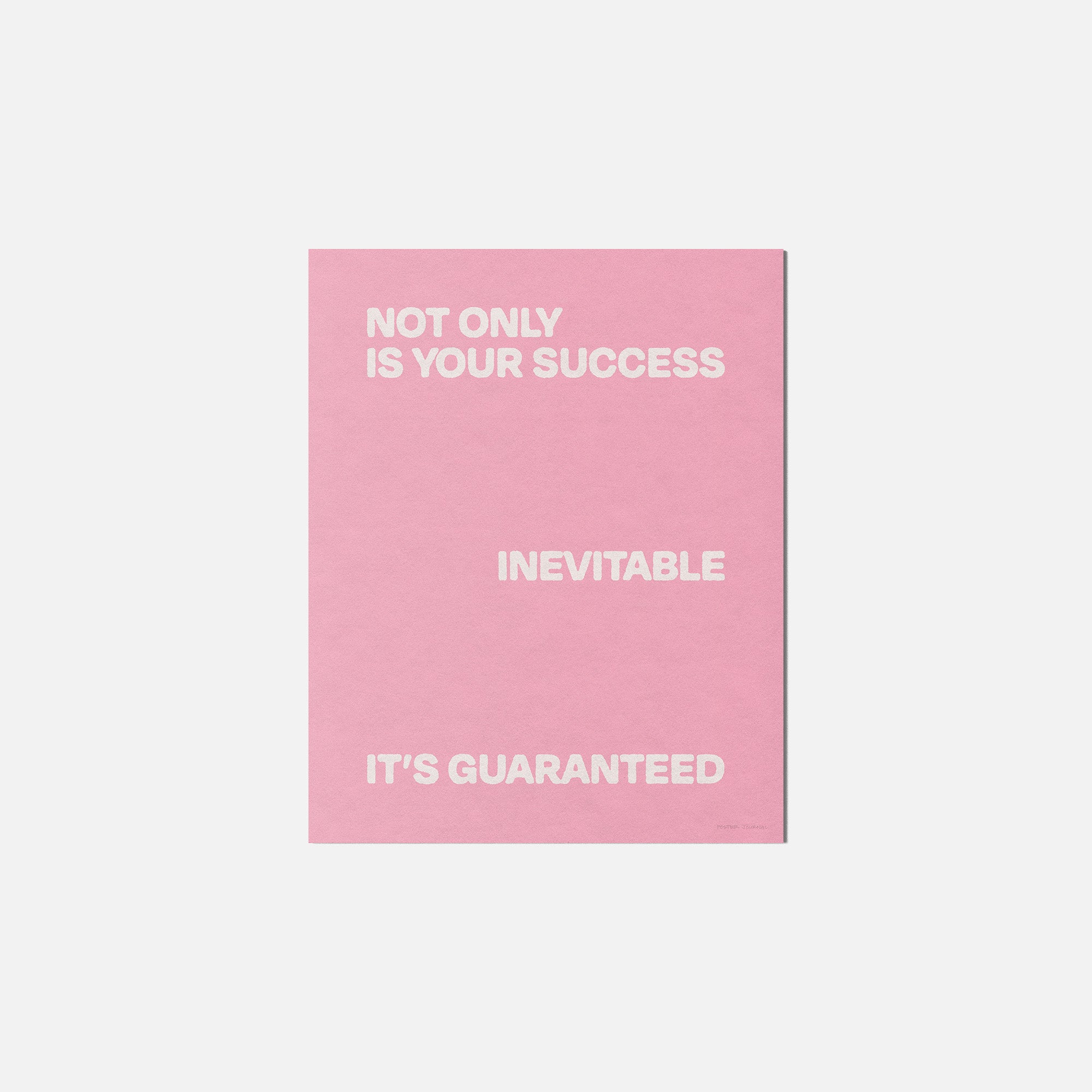 GUARANTEED PRINT