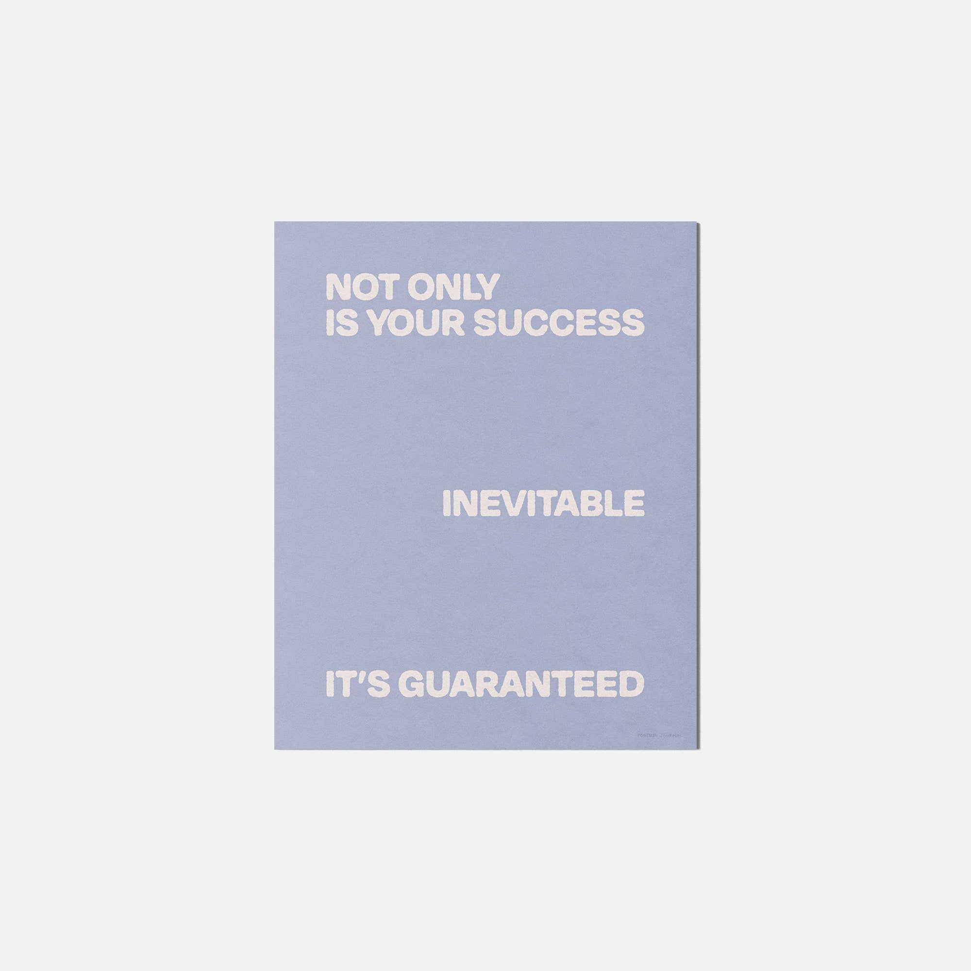 GUARANTEED PRINT