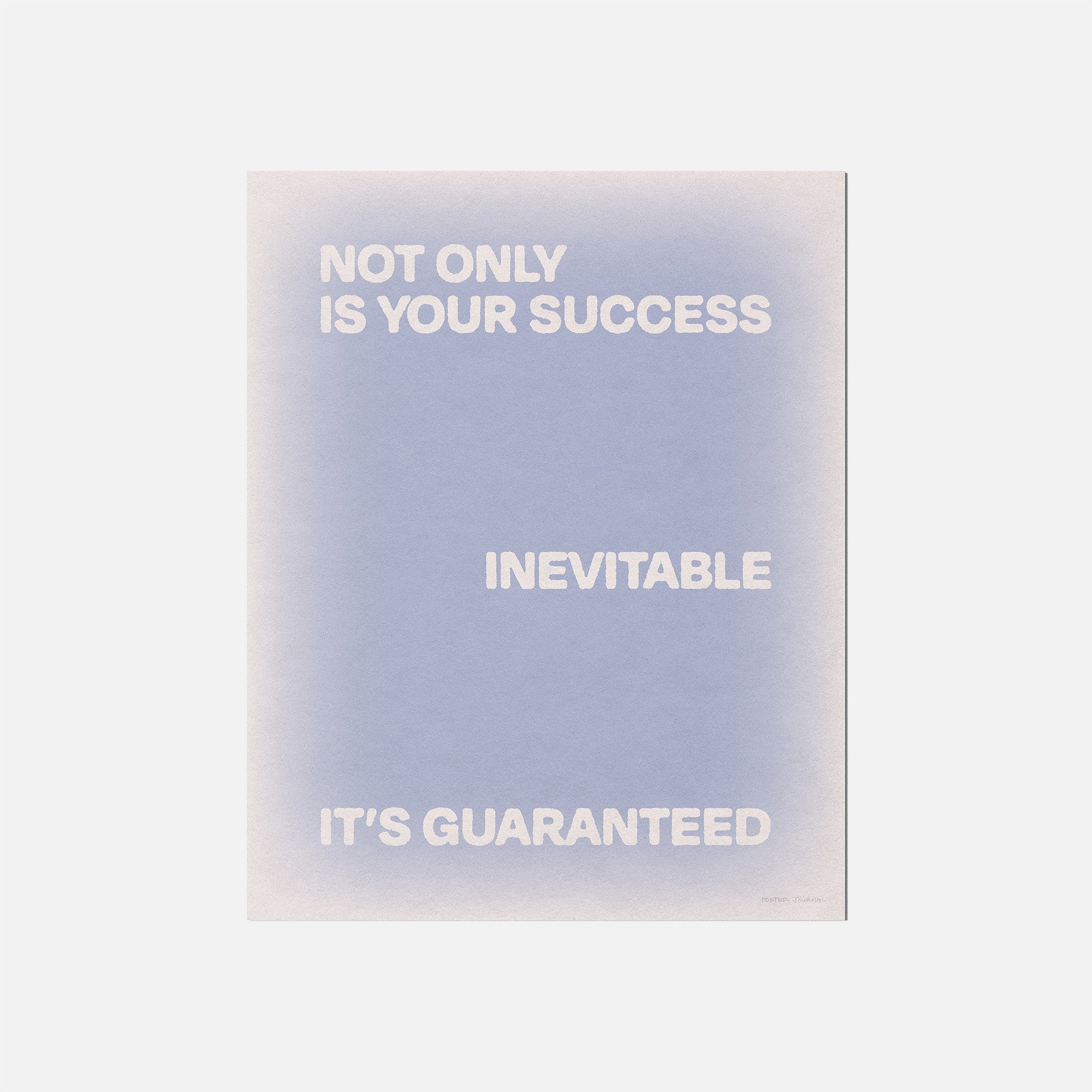 GUARANTEED PRINT