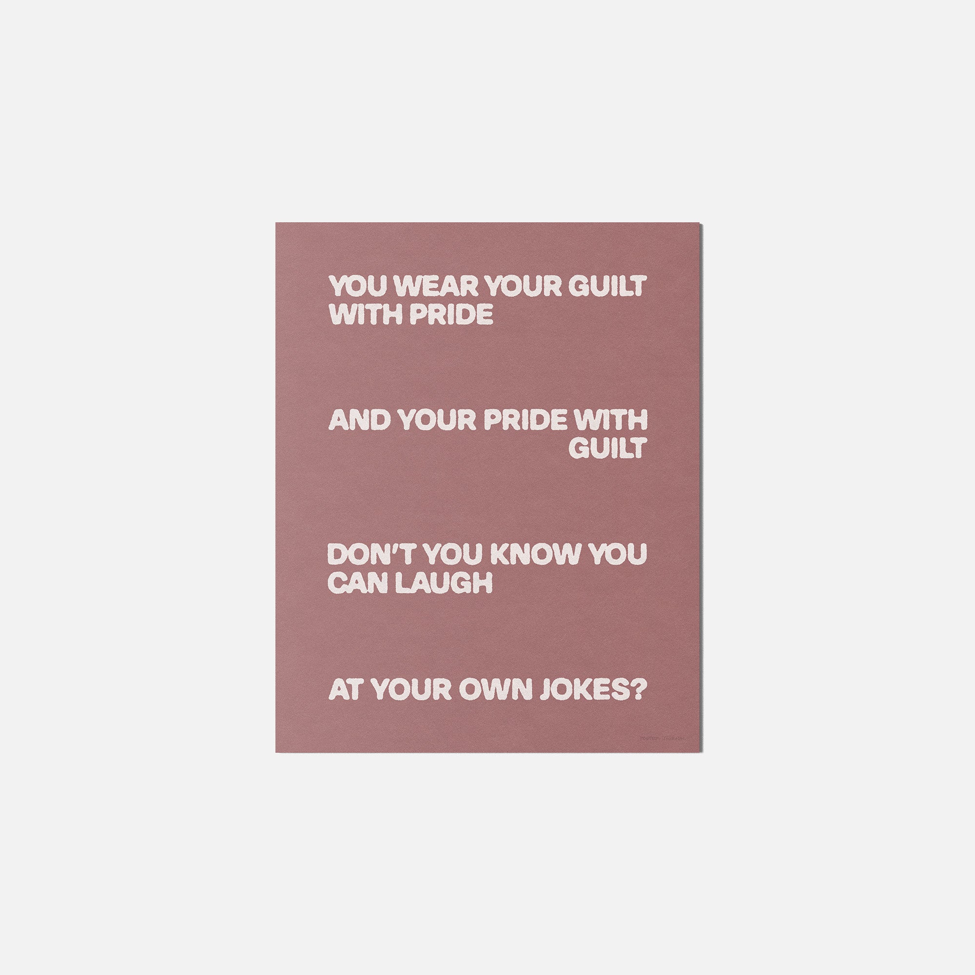 GUILT PRINT
