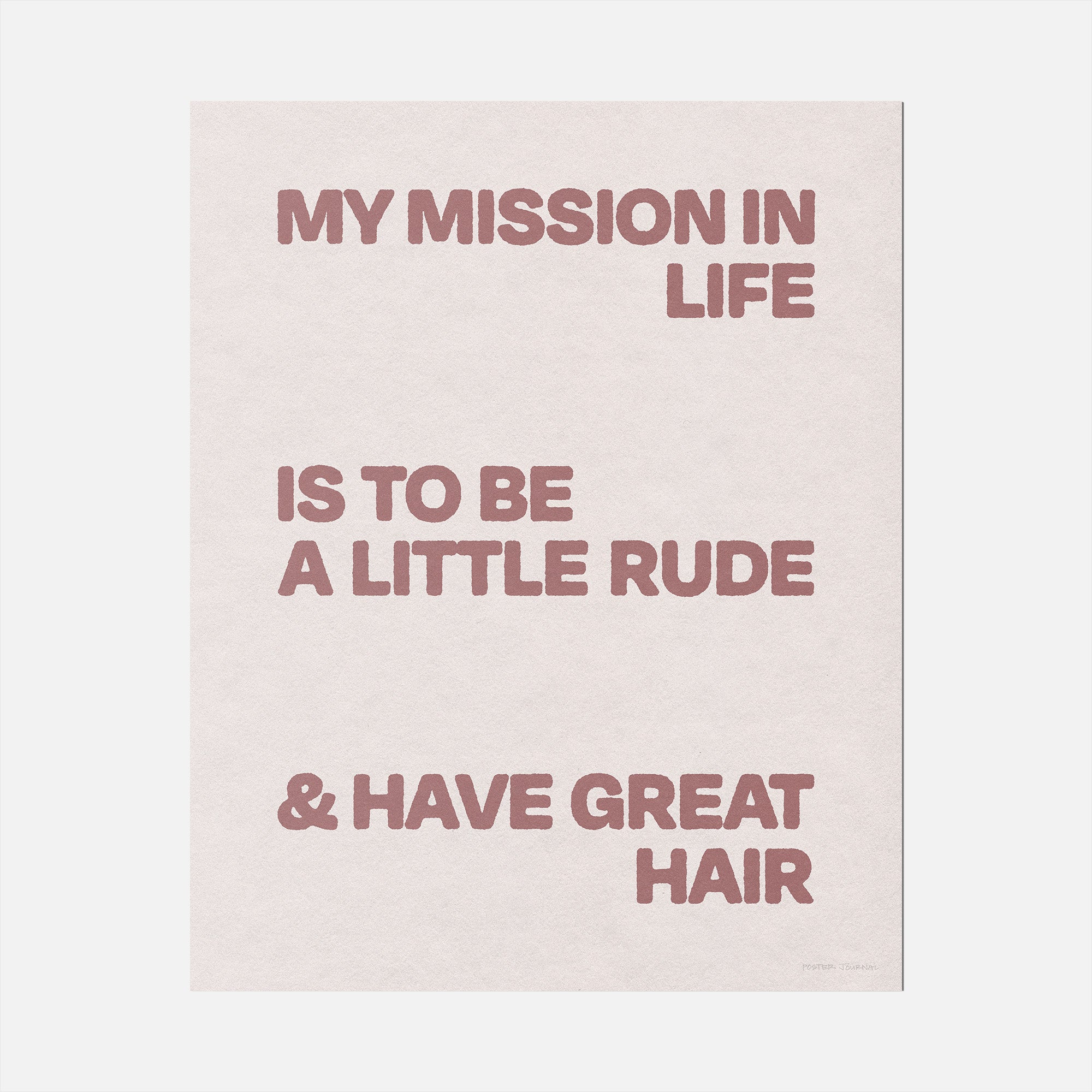 HAIR PRINT
