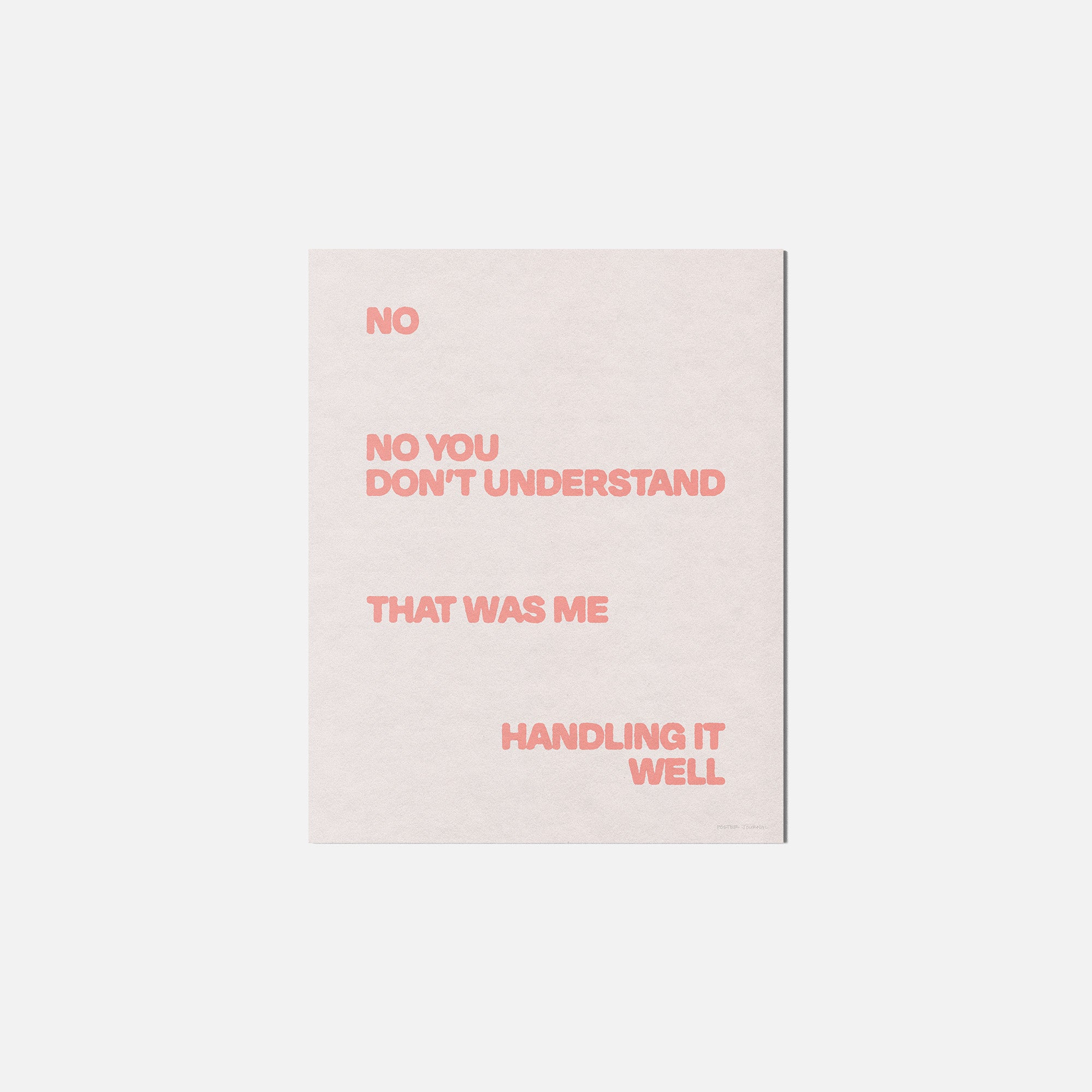 HANDLING PRINT