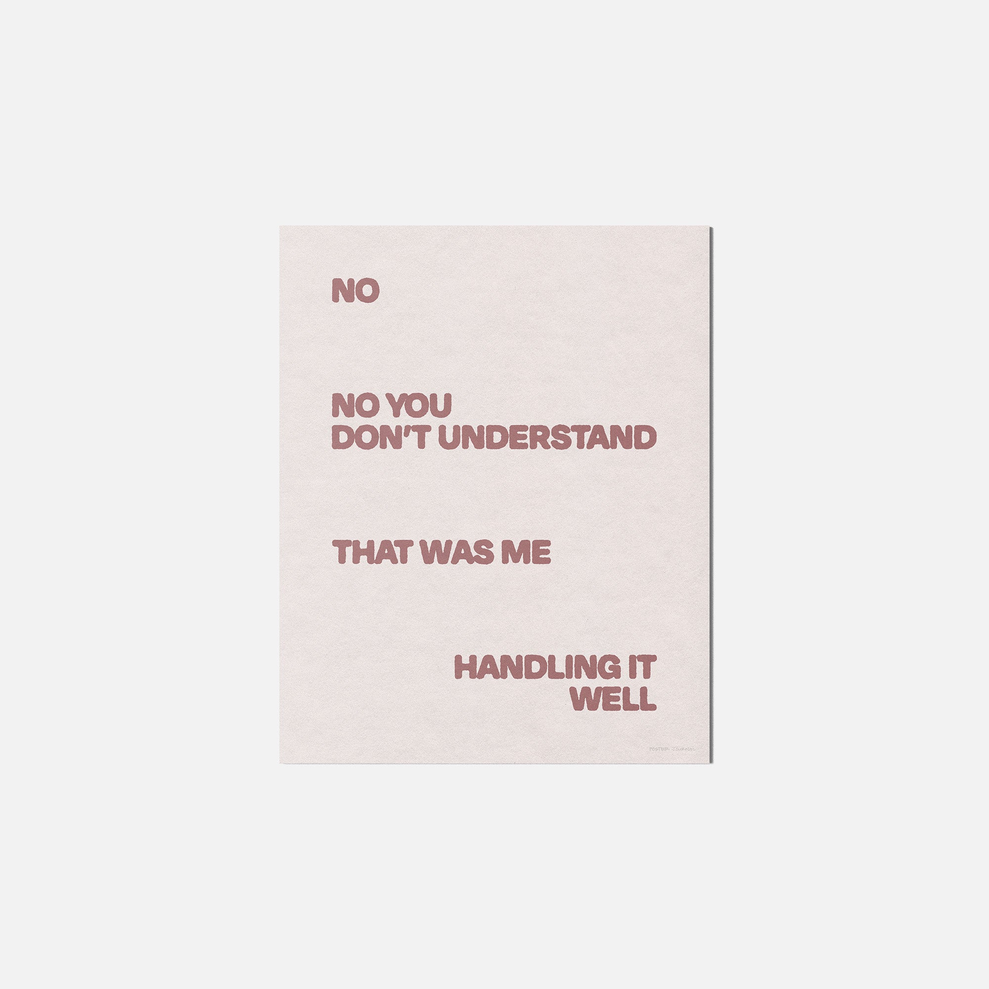 HANDLING PRINT