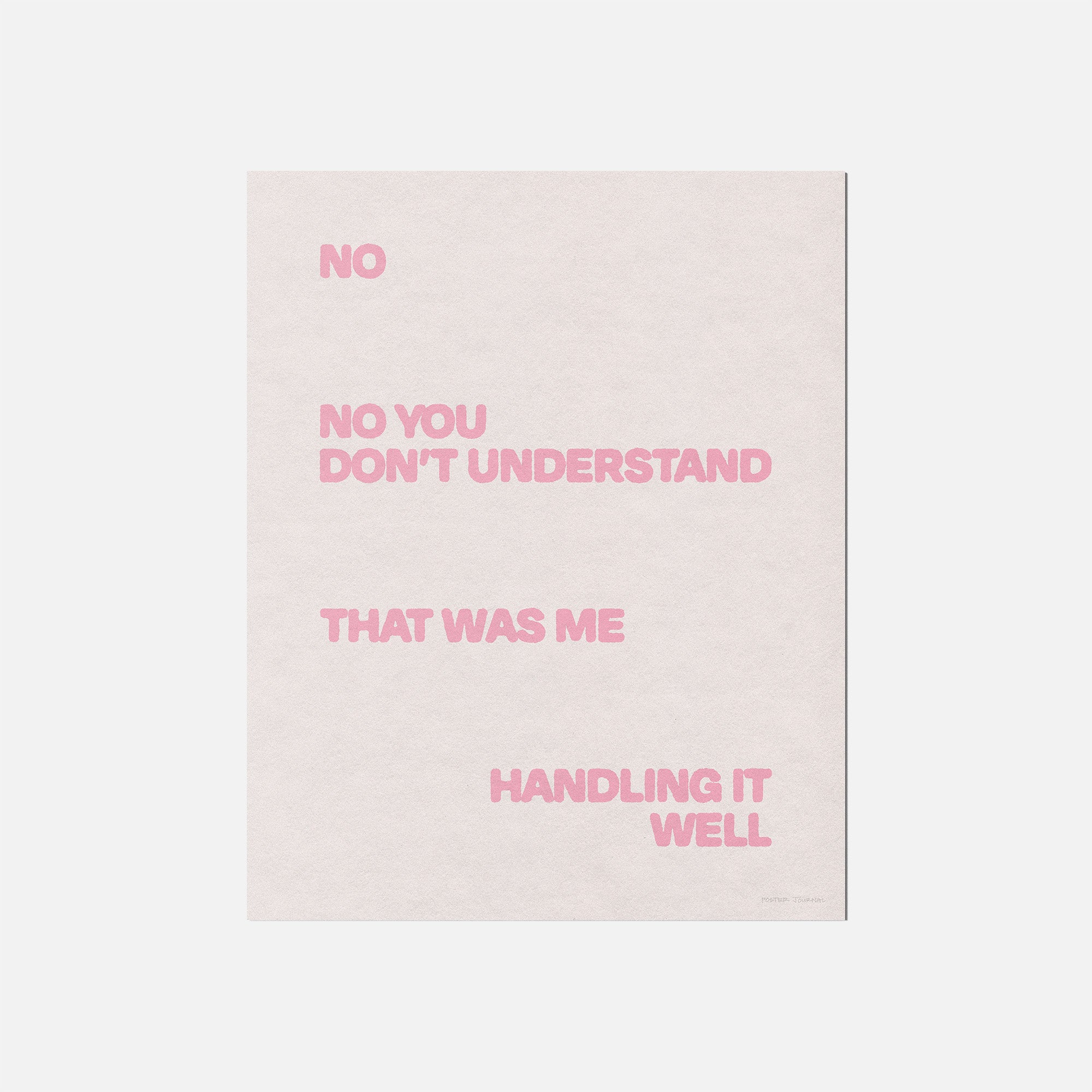 HANDLING PRINT