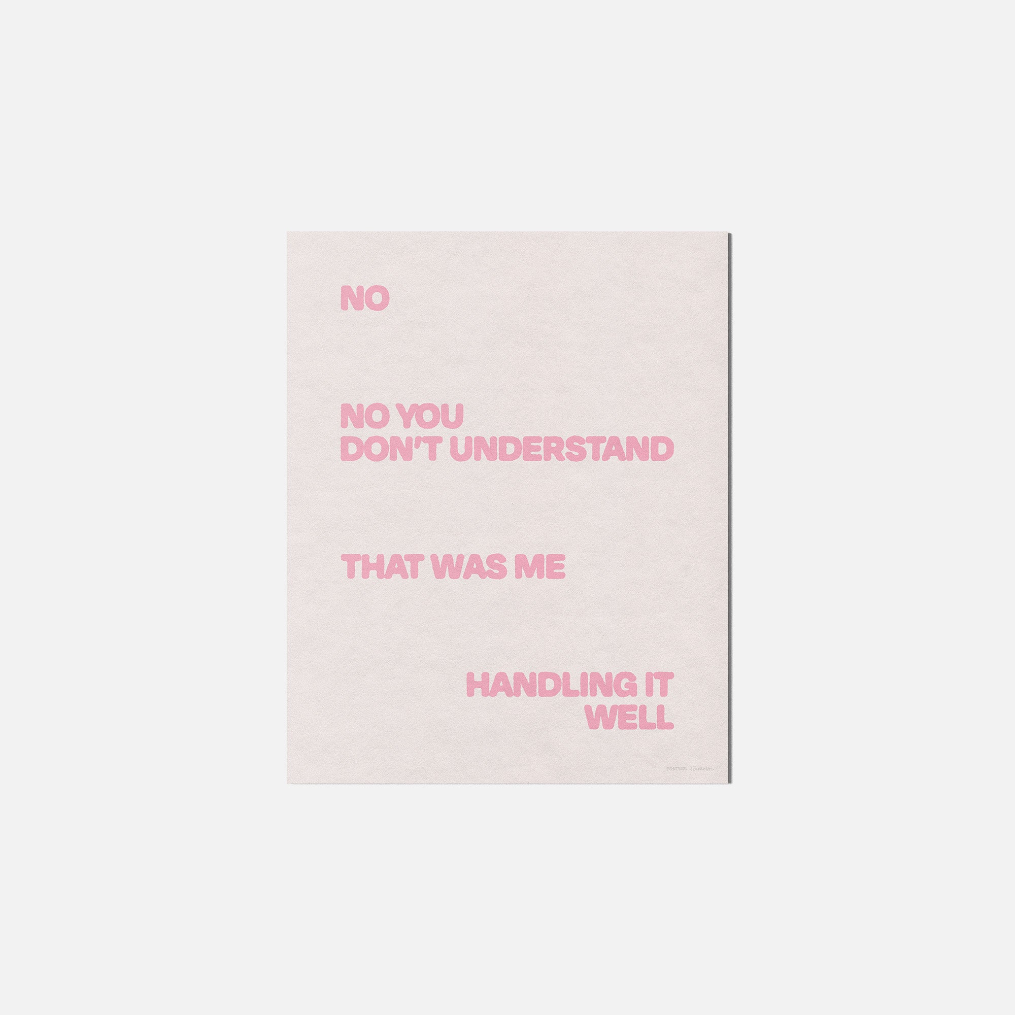 HANDLING PRINT