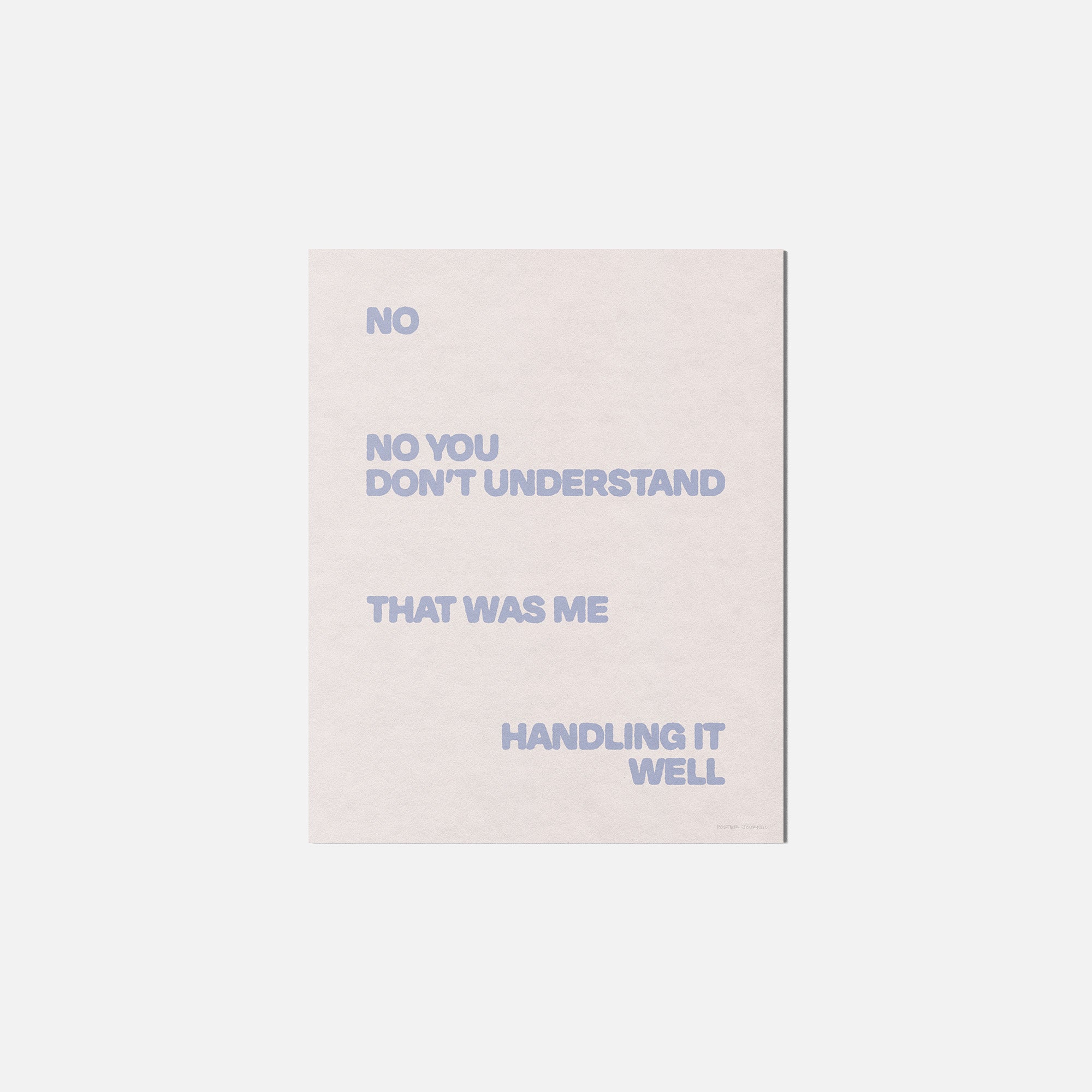 HANDLING PRINT