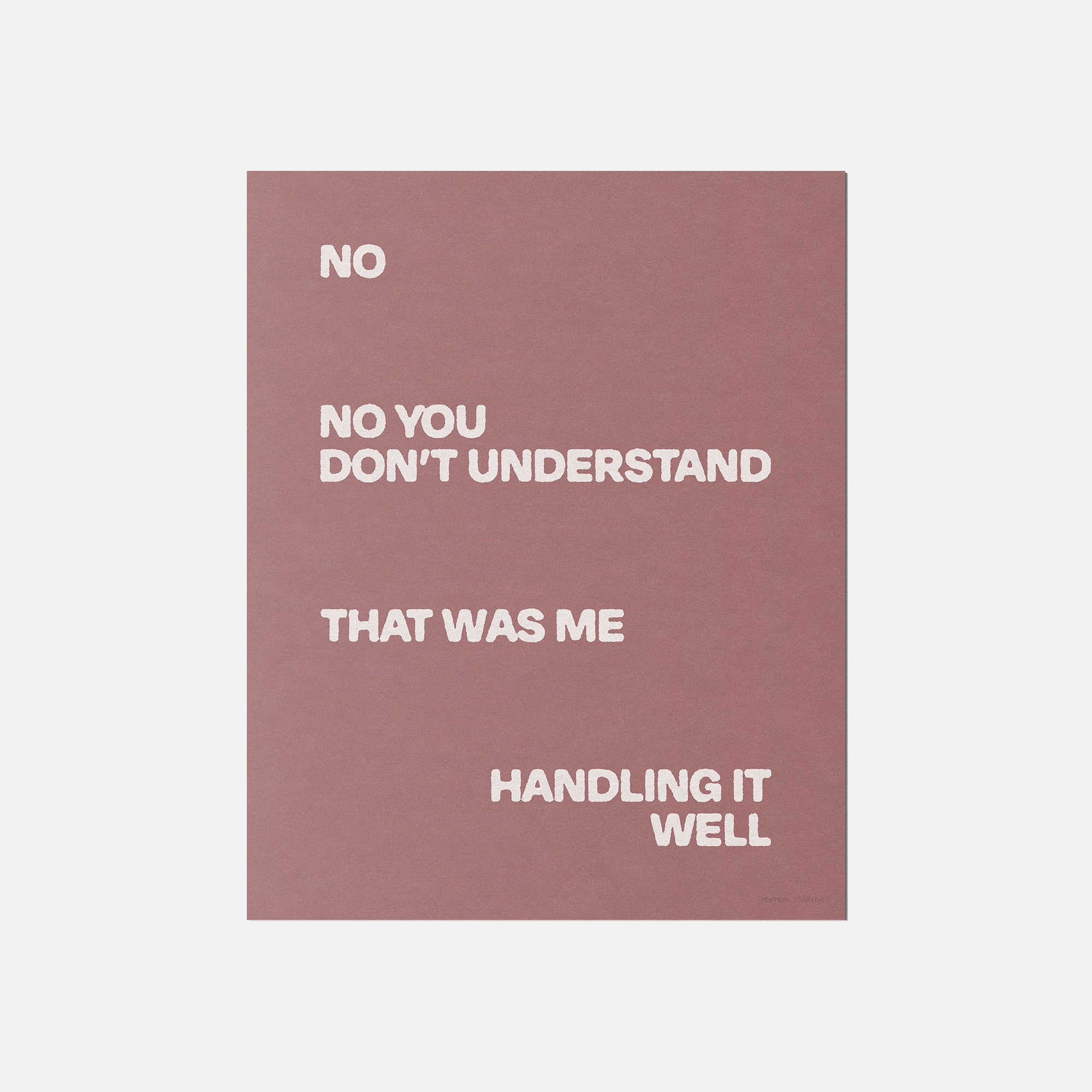 HANDLING PRINT