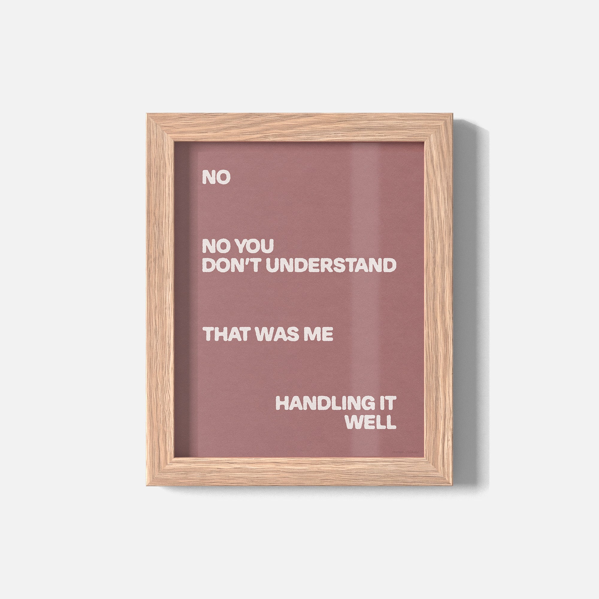HANDLING PRINT