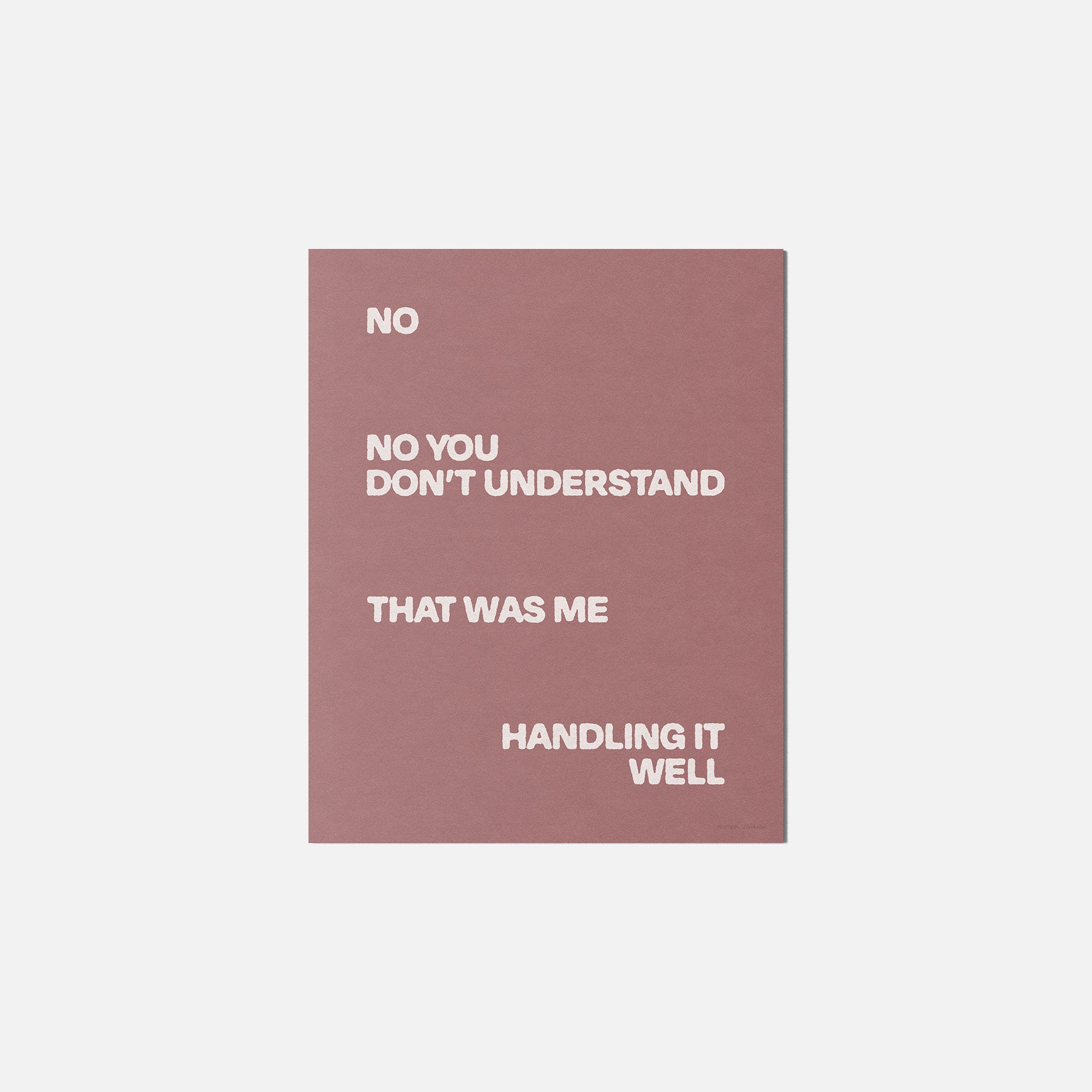 HANDLING PRINT