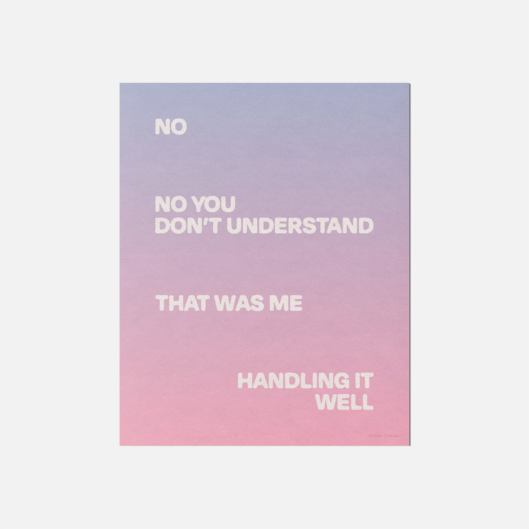 HANDLING PRINT