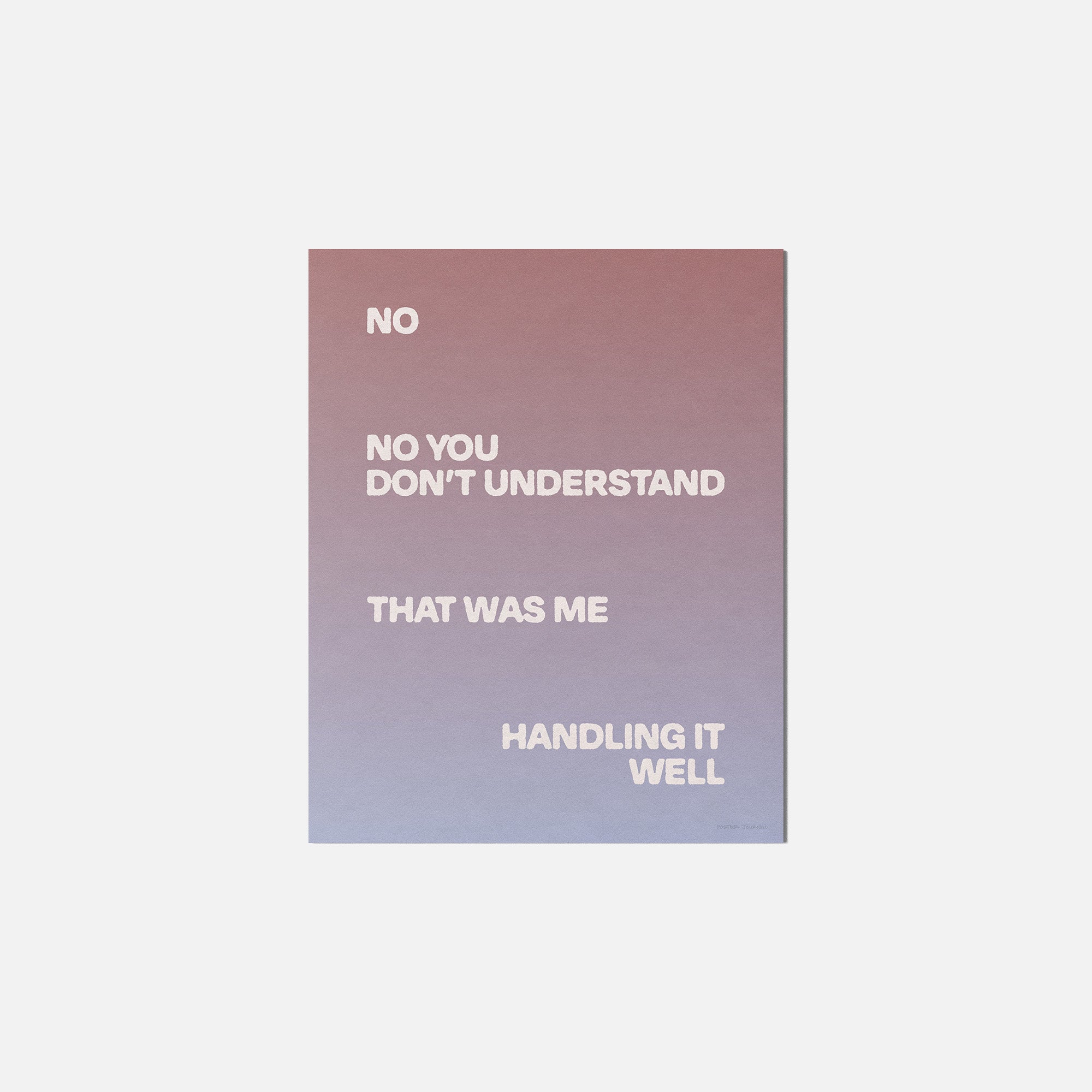 HANDLING PRINT