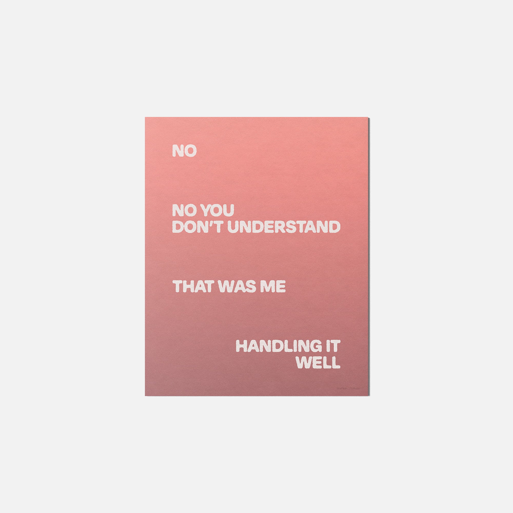 HANDLING PRINT