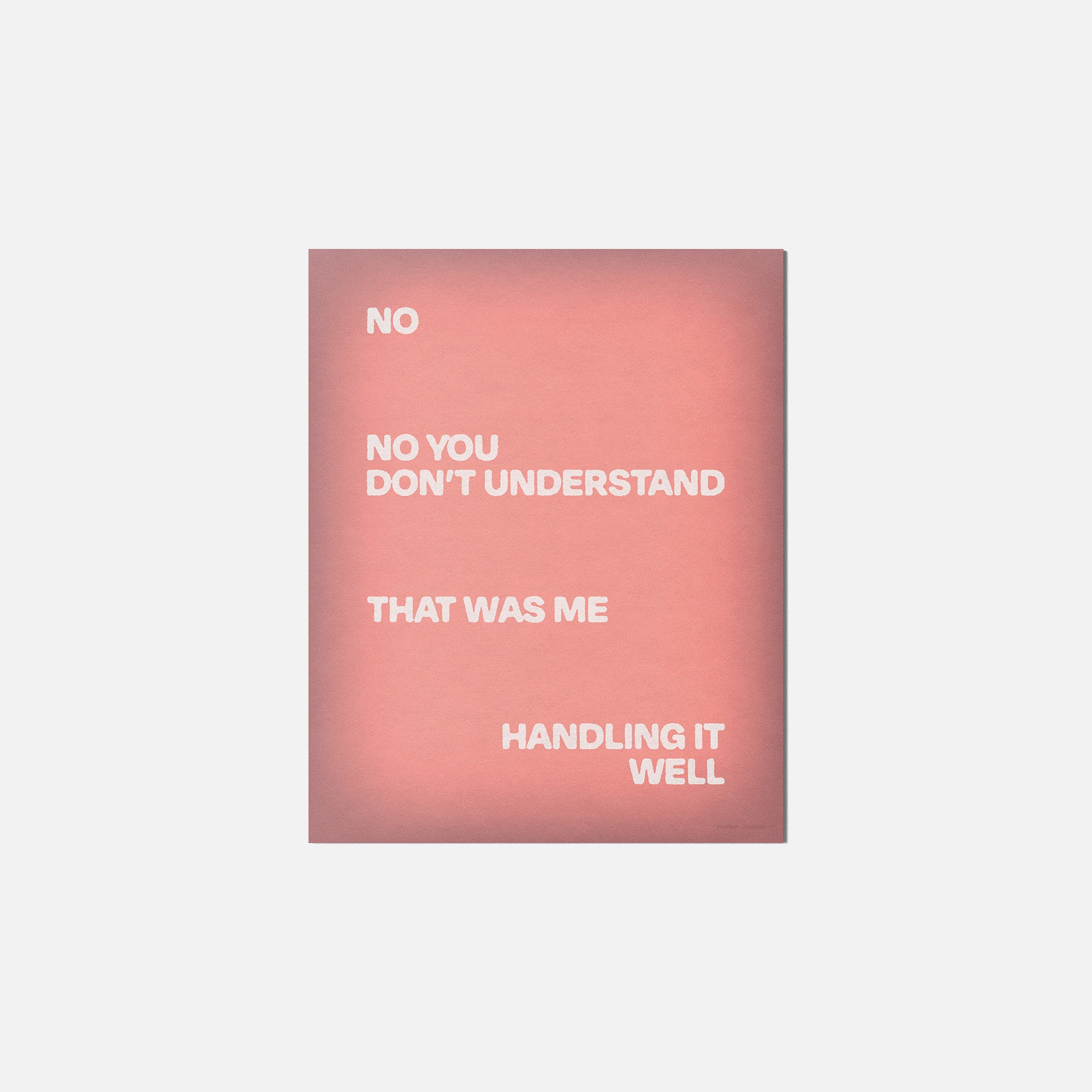HANDLING PRINT