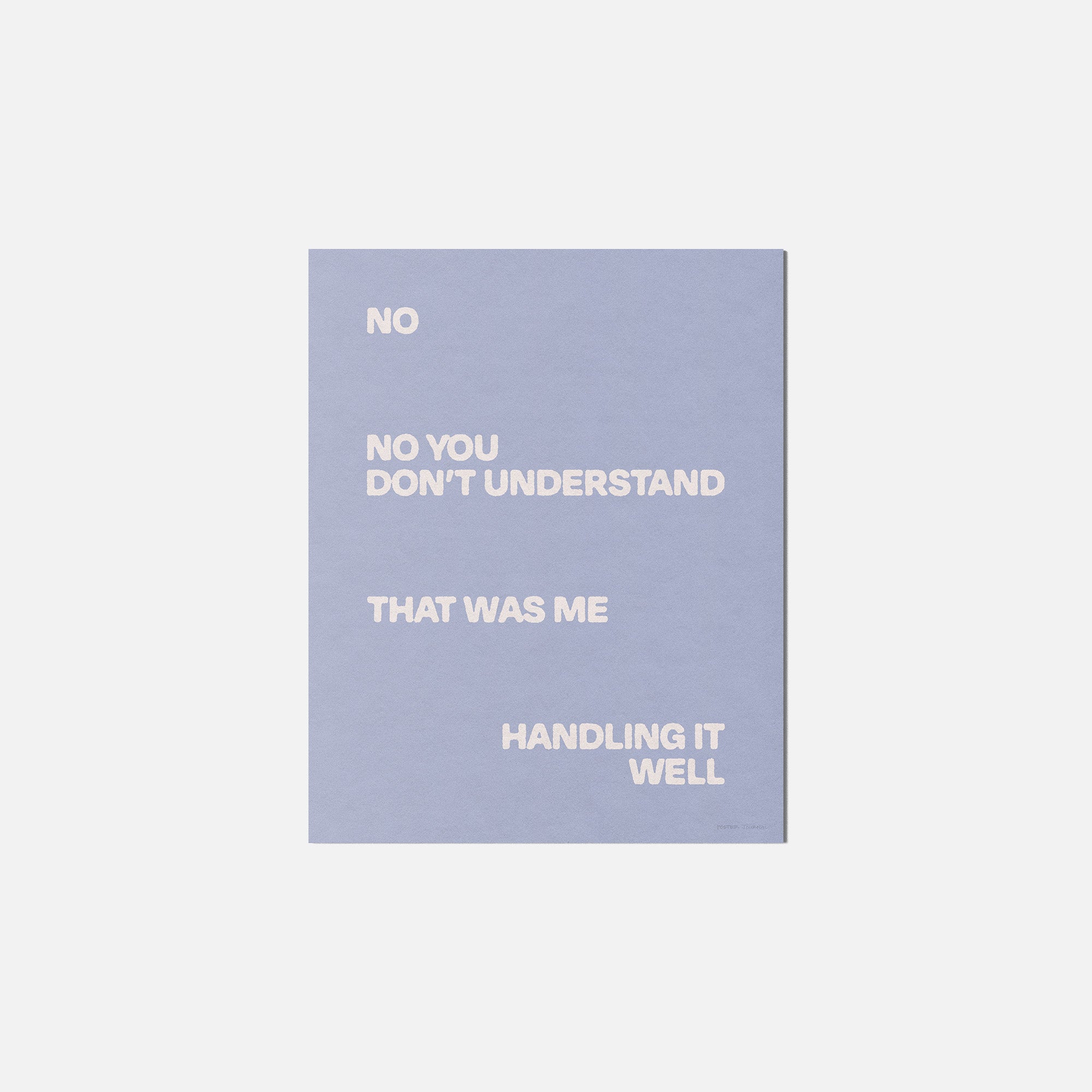 HANDLING PRINT