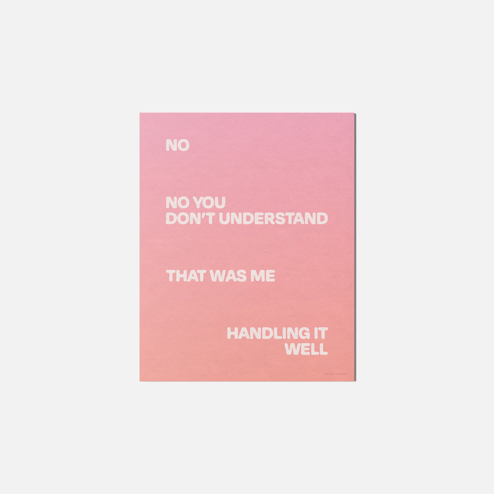 HANDLING PRINT