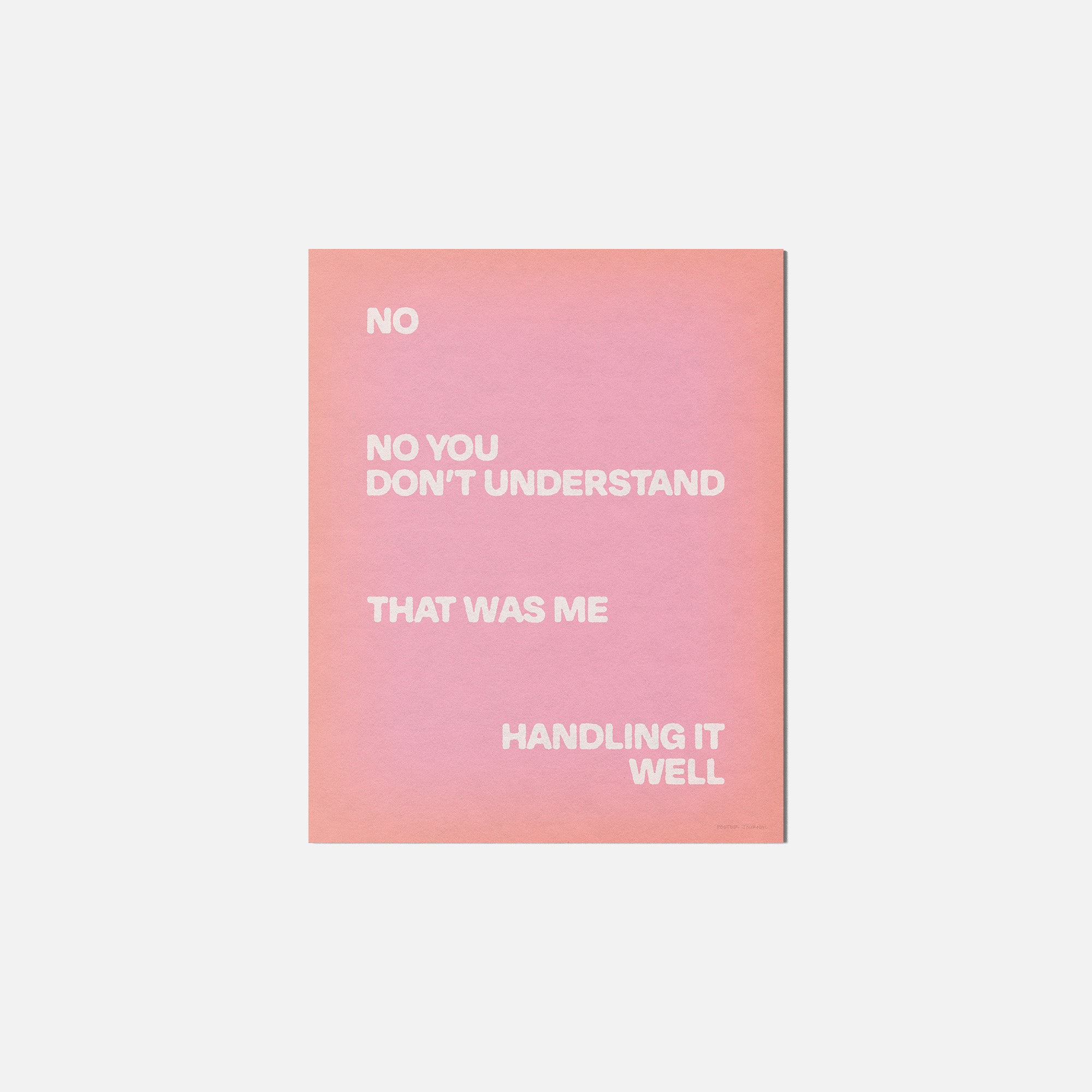 HANDLING PRINT