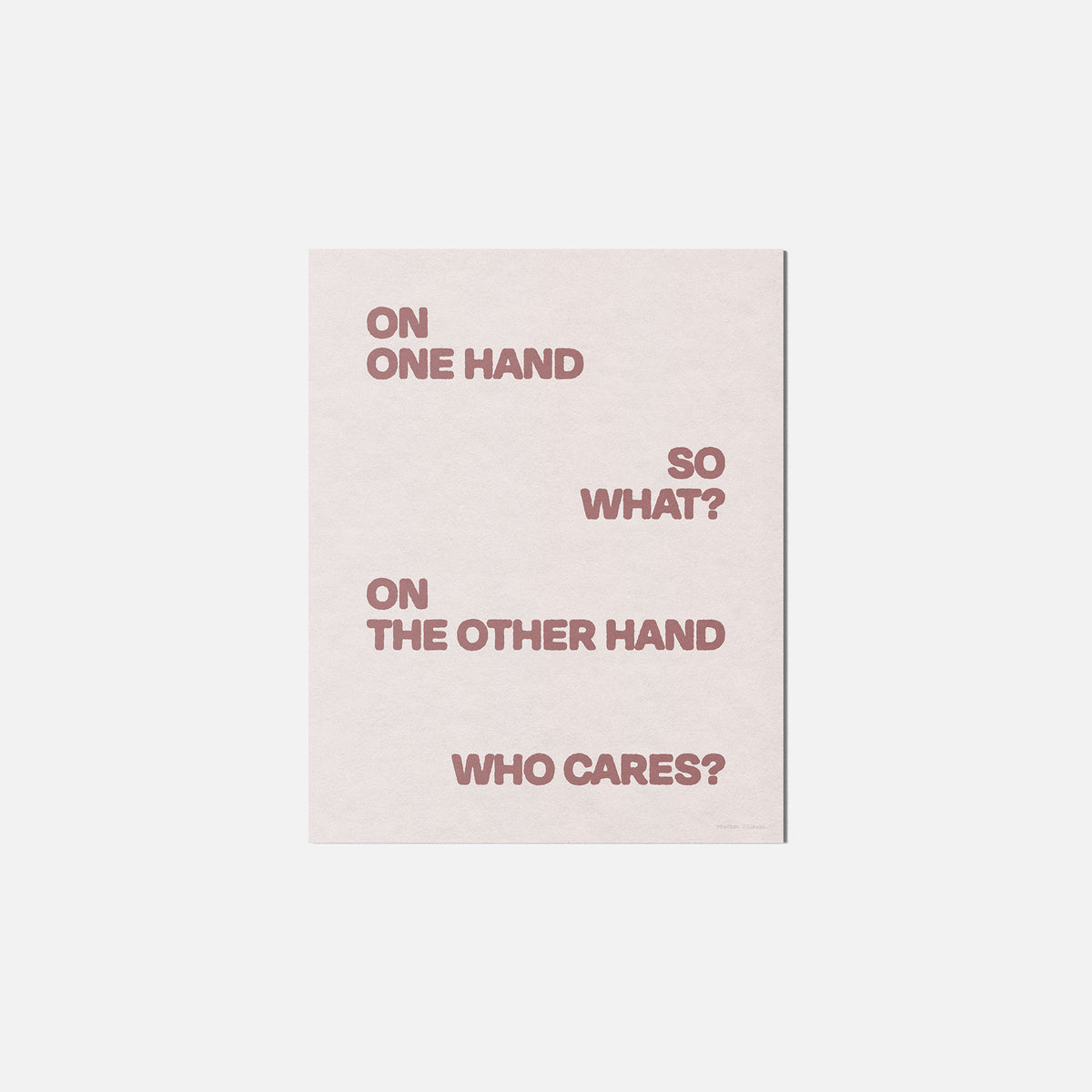 HAND PRINT