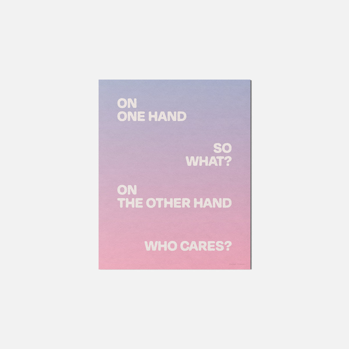 HAND PRINT
