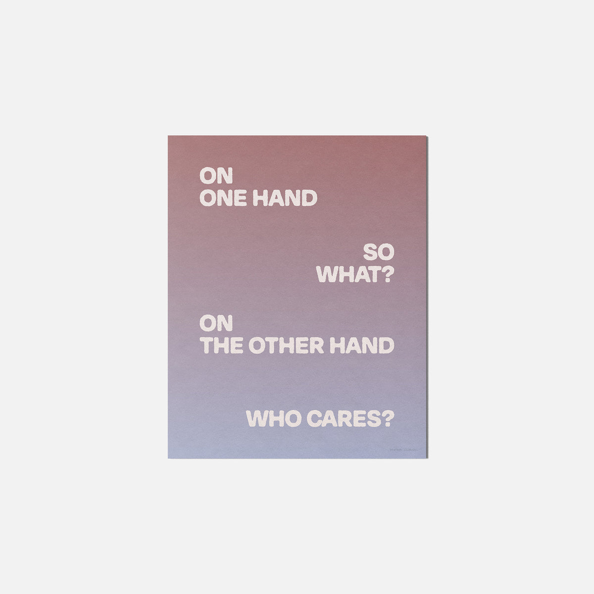 HAND PRINT