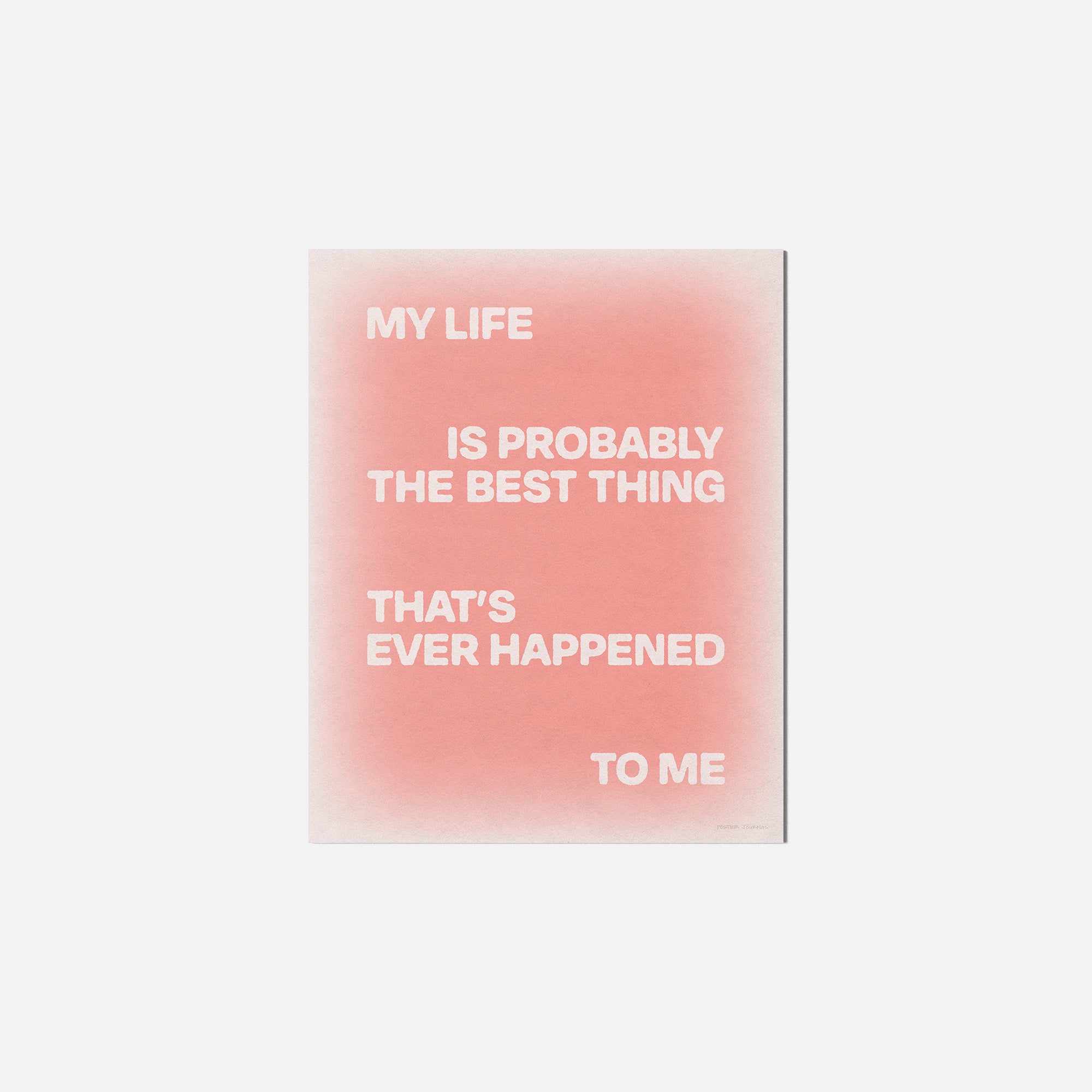 HAPPENED PRINT