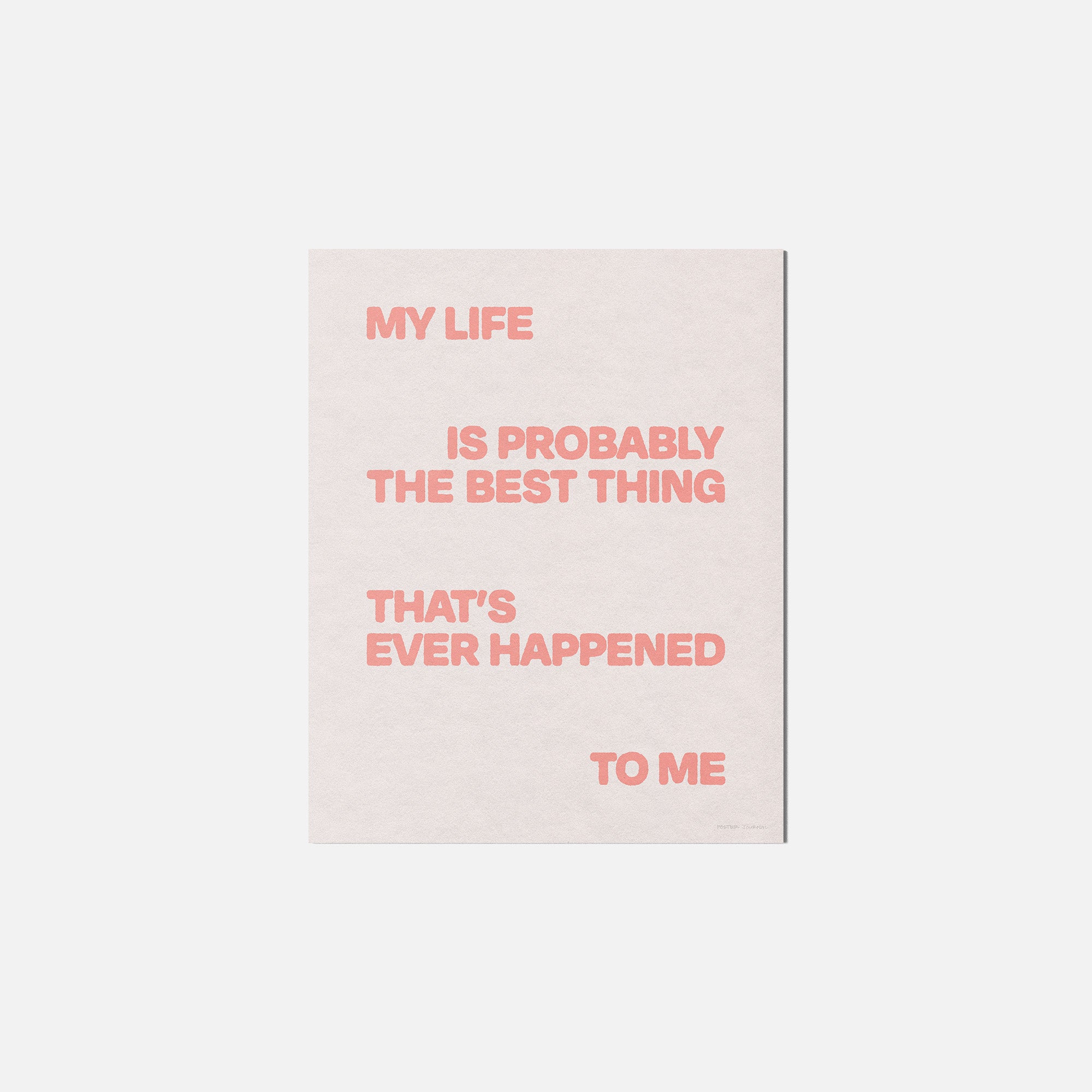HAPPENED PRINT
