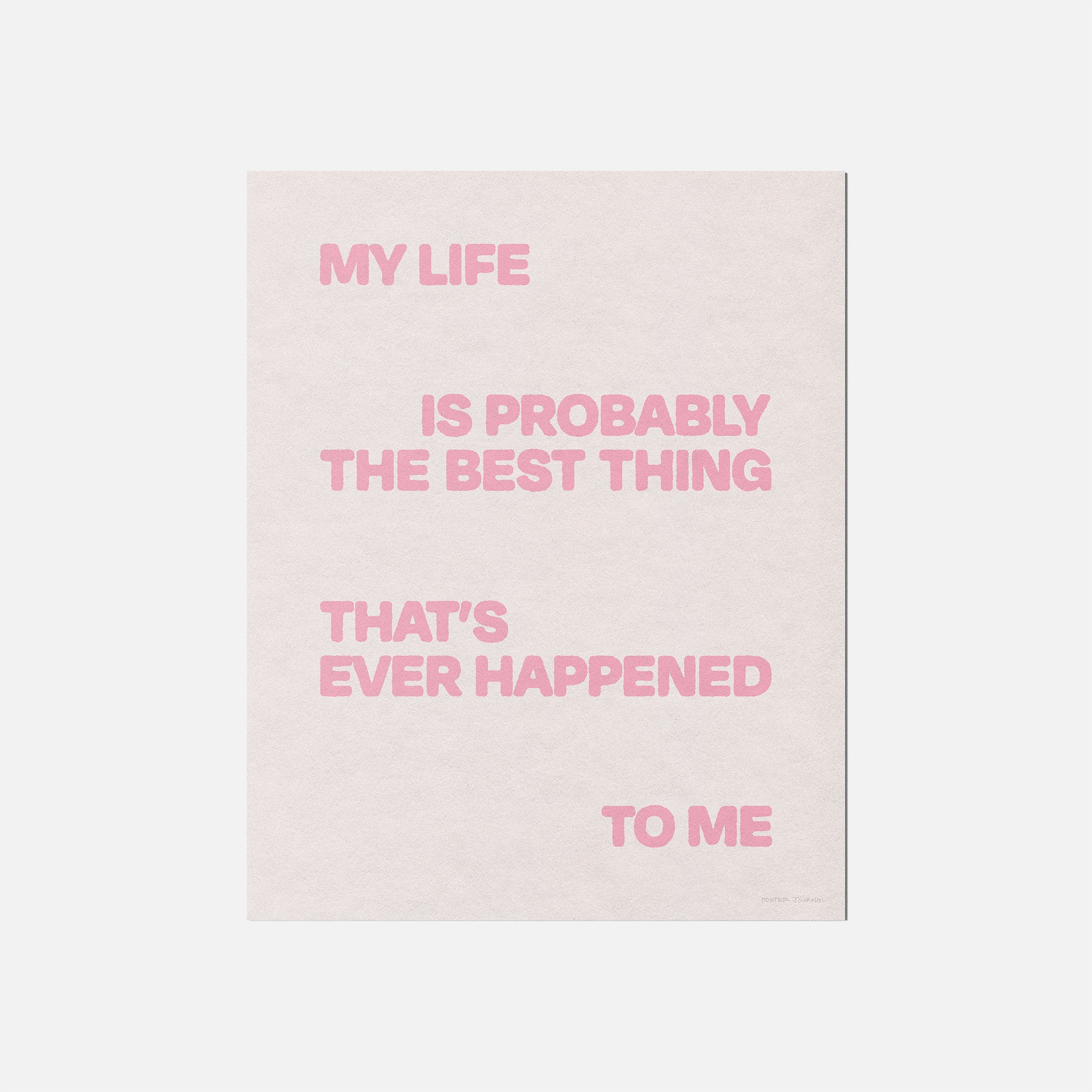 HAPPENED PRINT