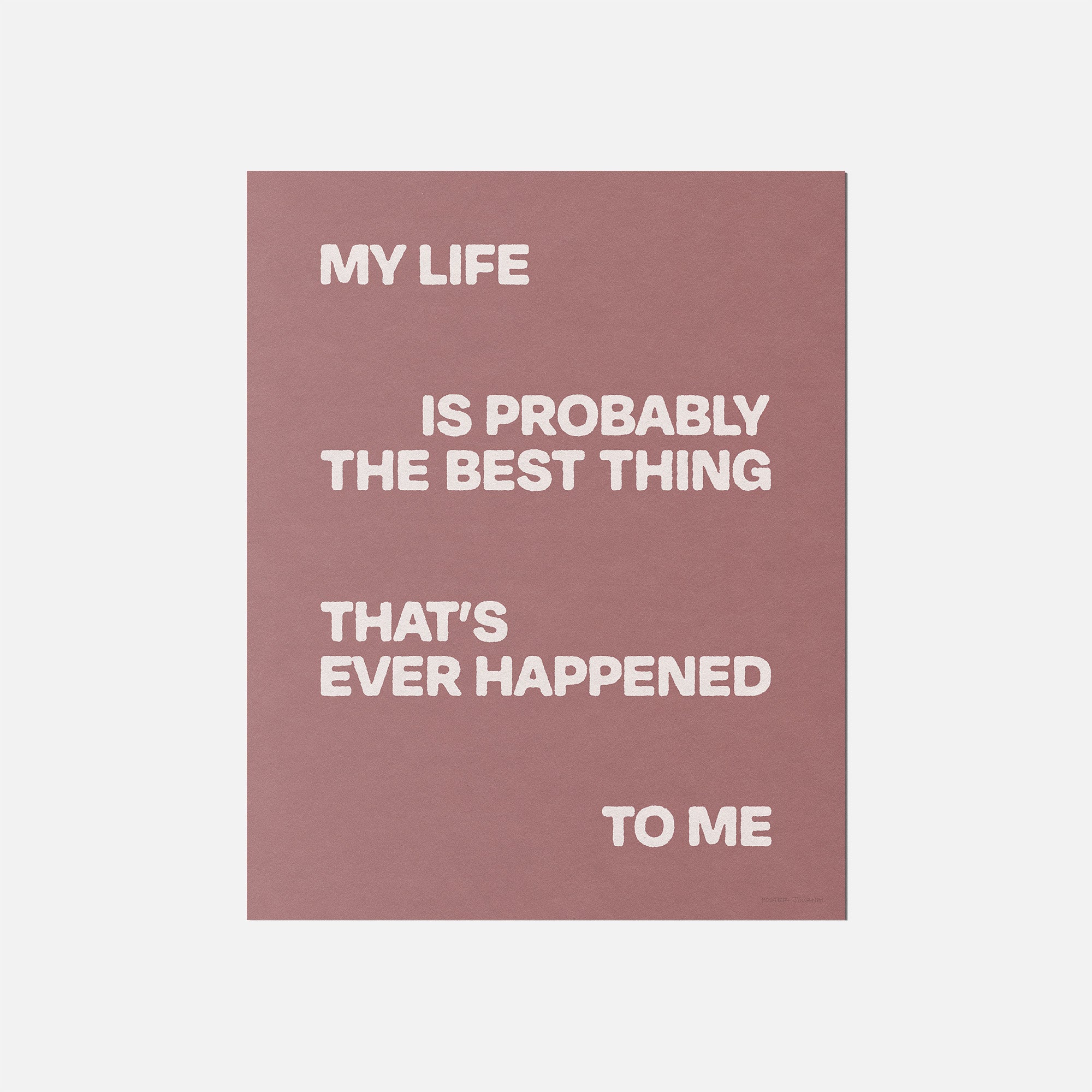 HAPPENED PRINT