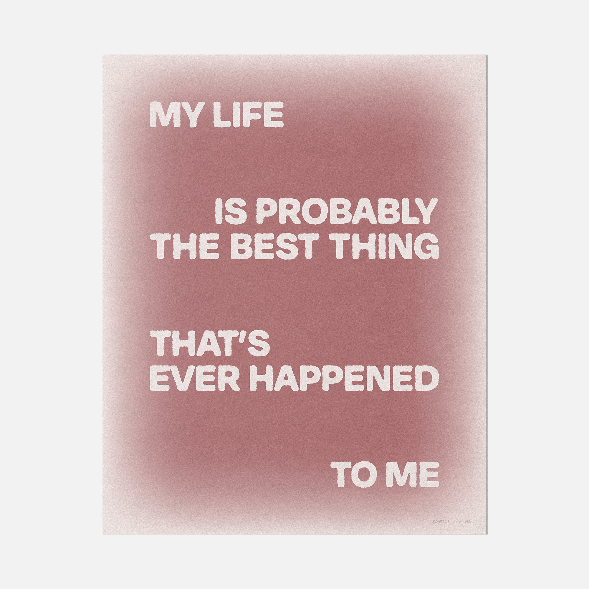 HAPPENED PRINT