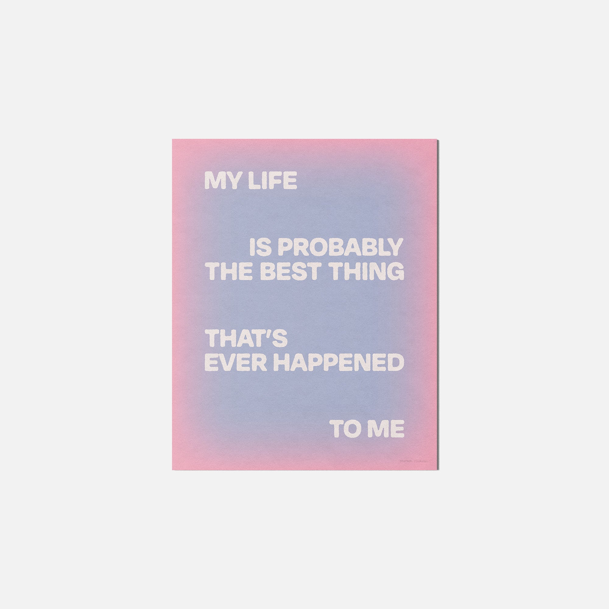 HAPPENED PRINT