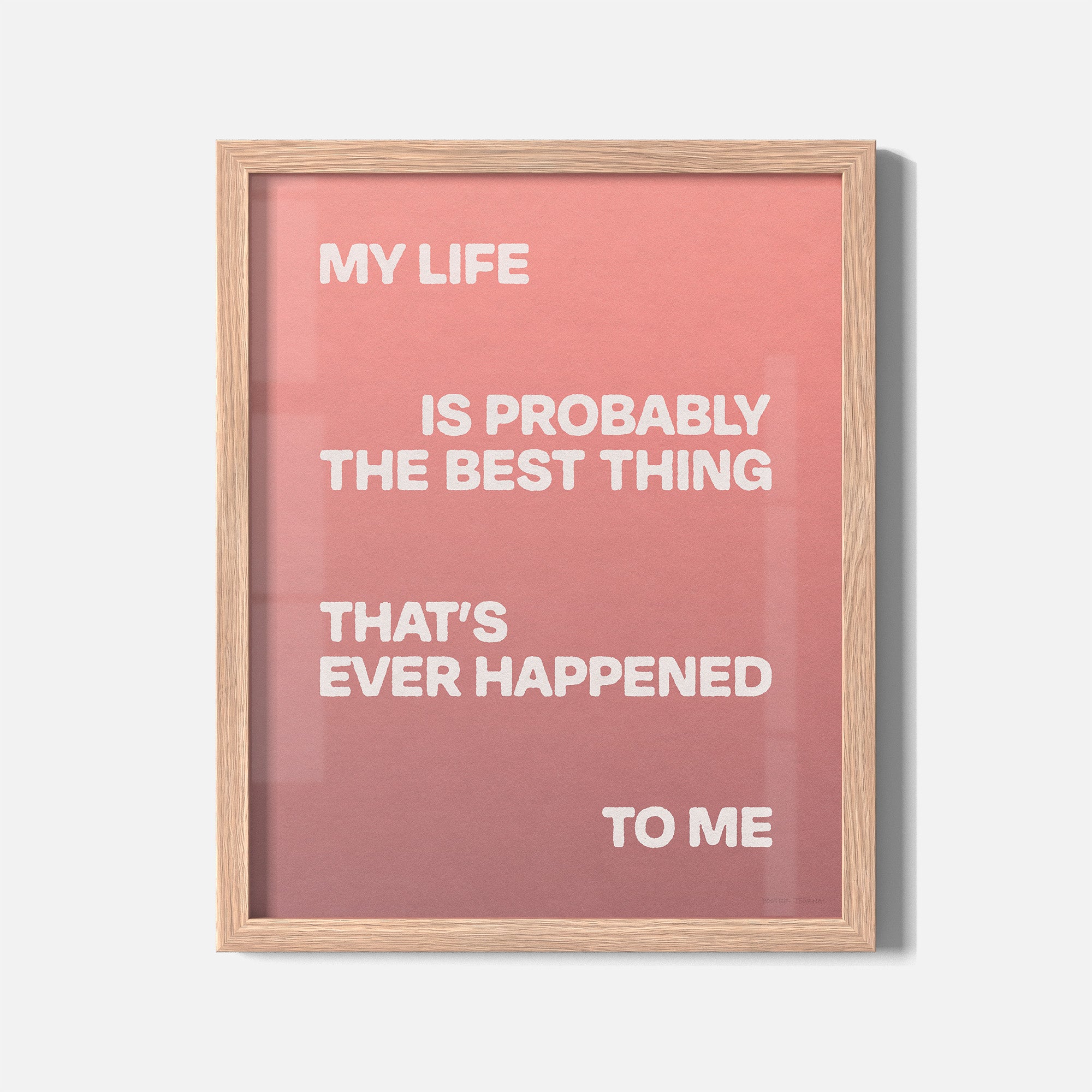HAPPENED PRINT