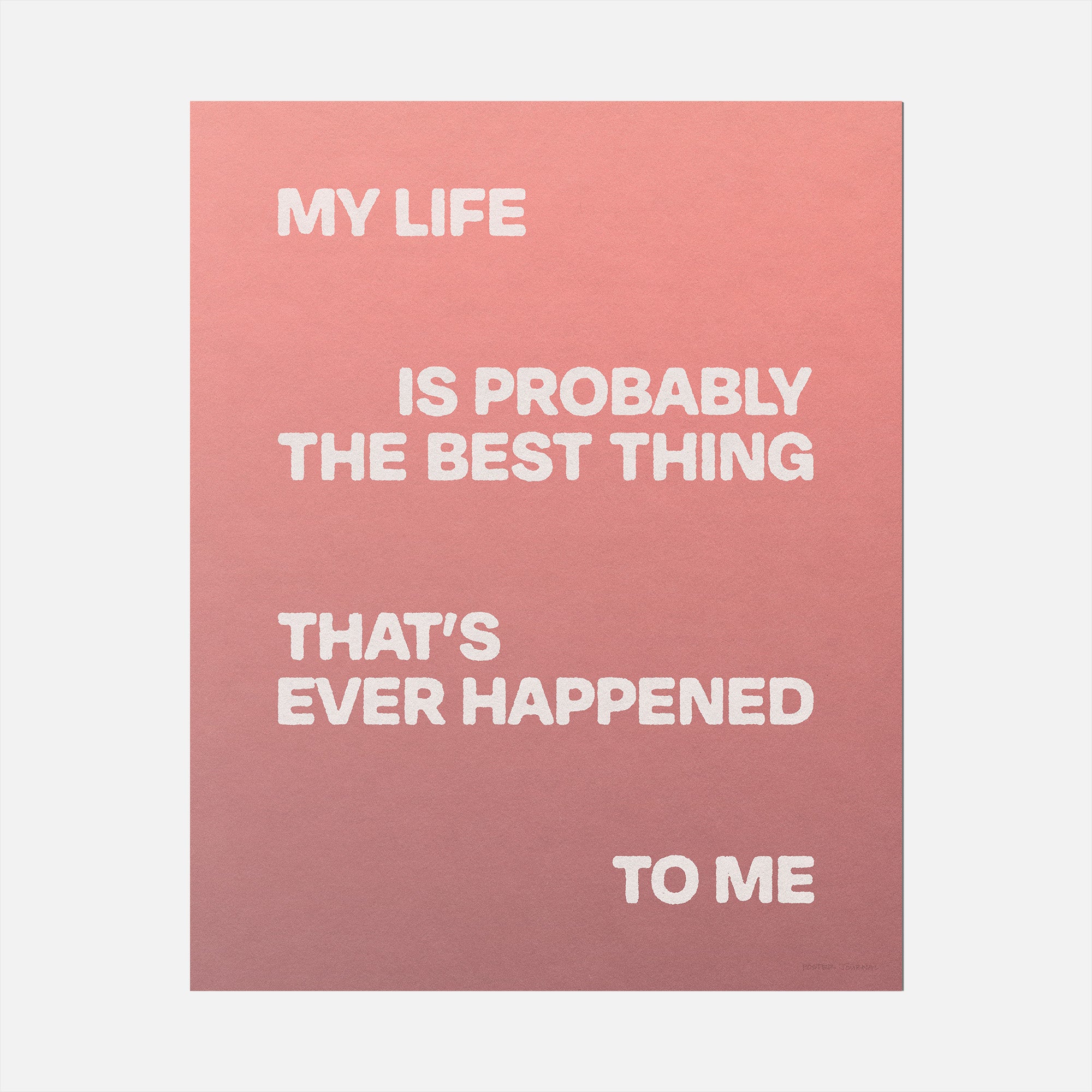 HAPPENED PRINT