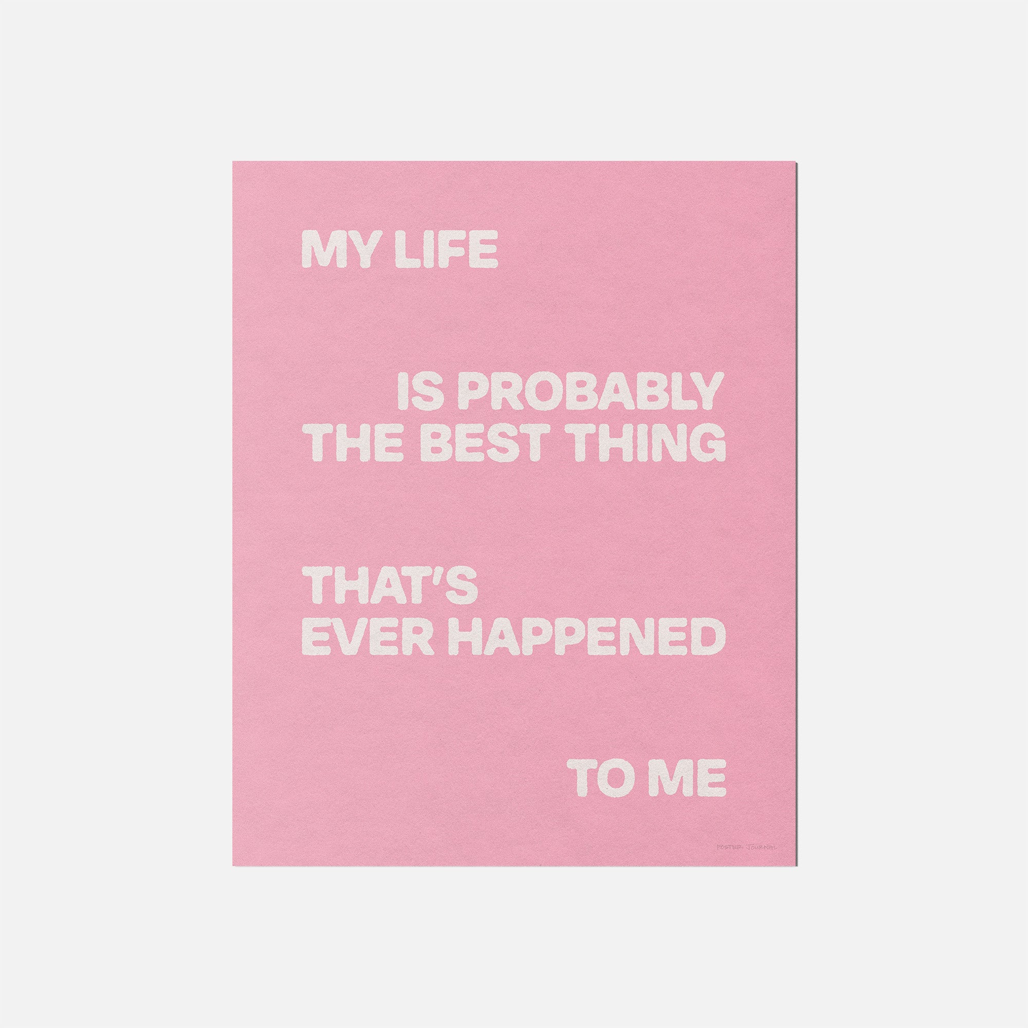 HAPPENED PRINT