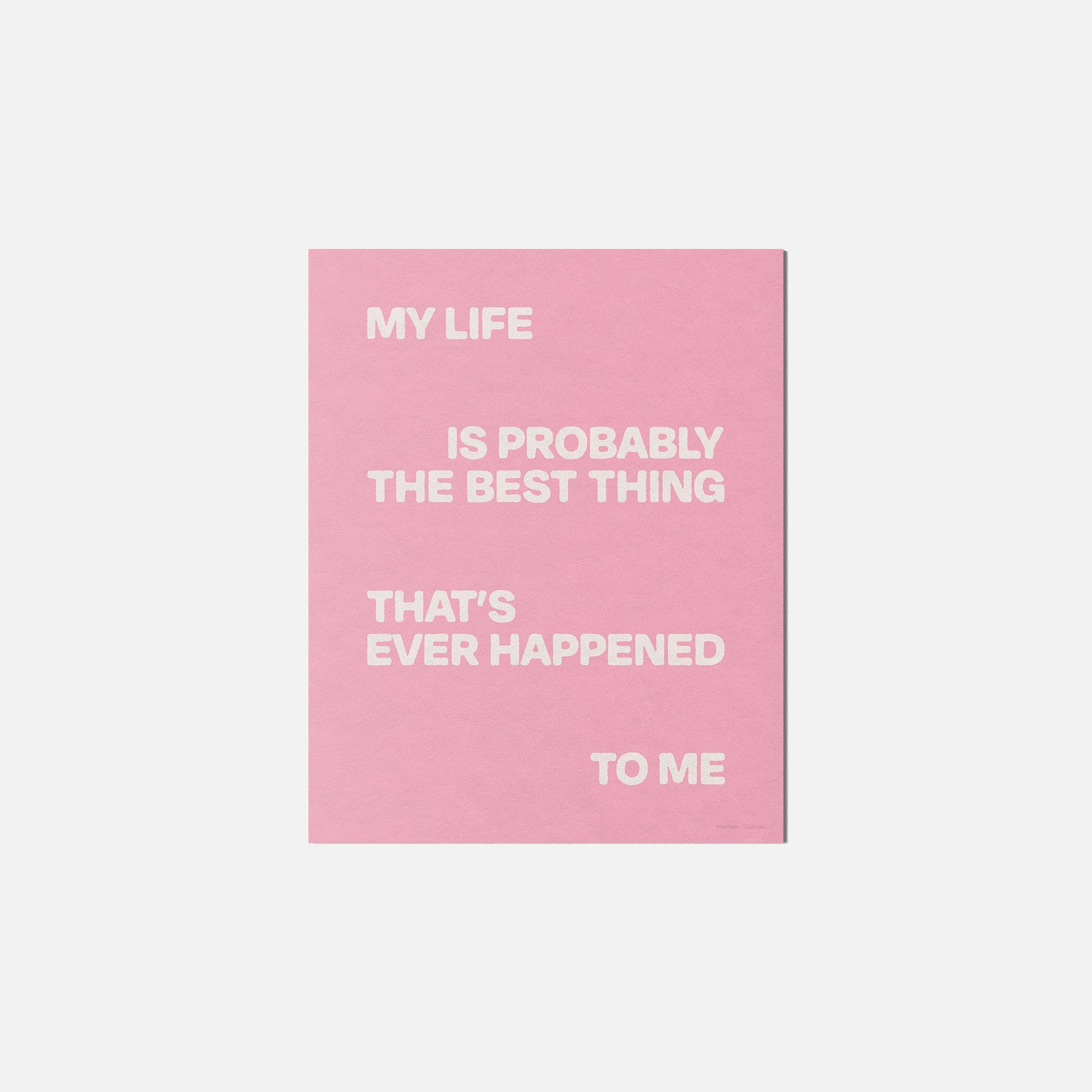 HAPPENED PRINT