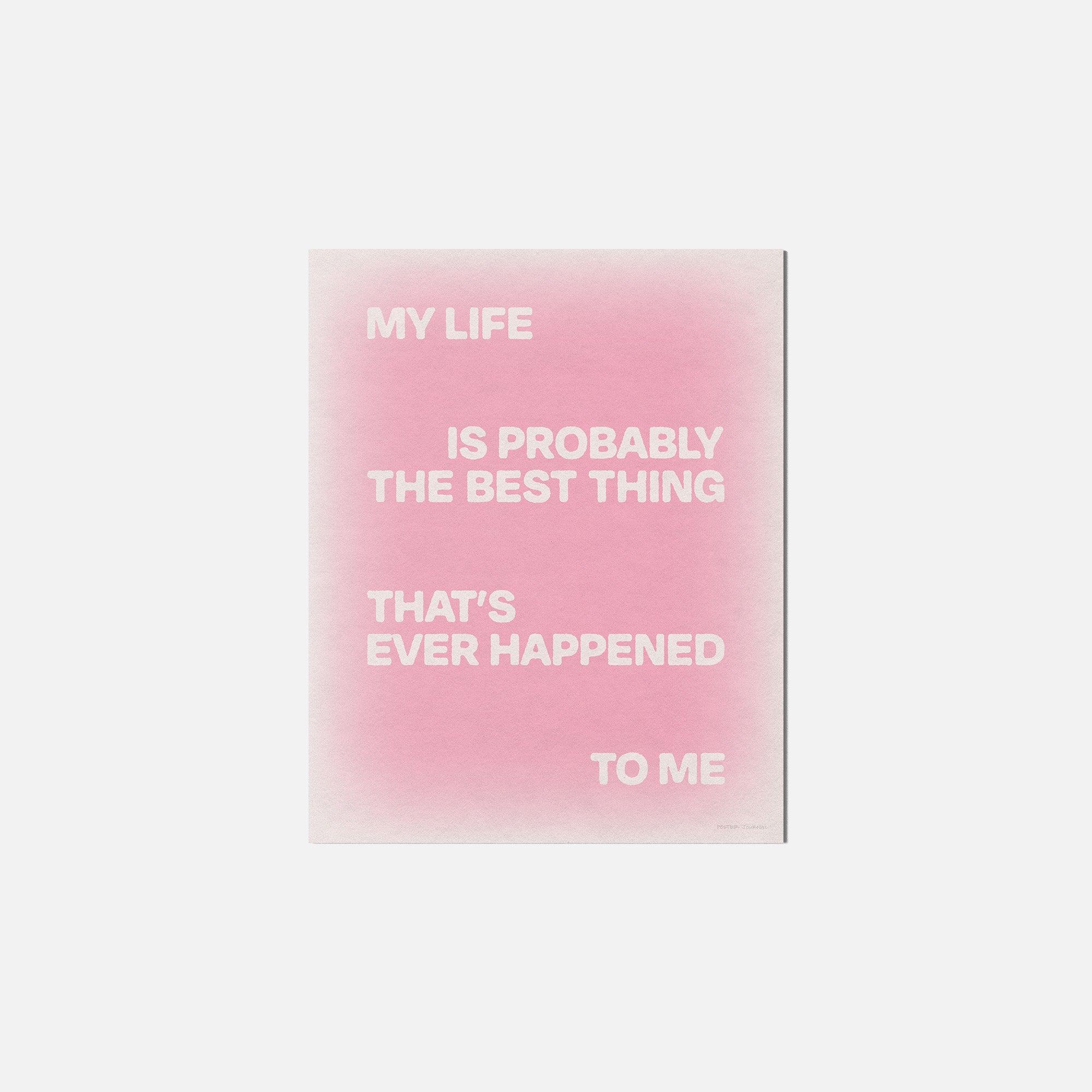 HAPPENED PRINT