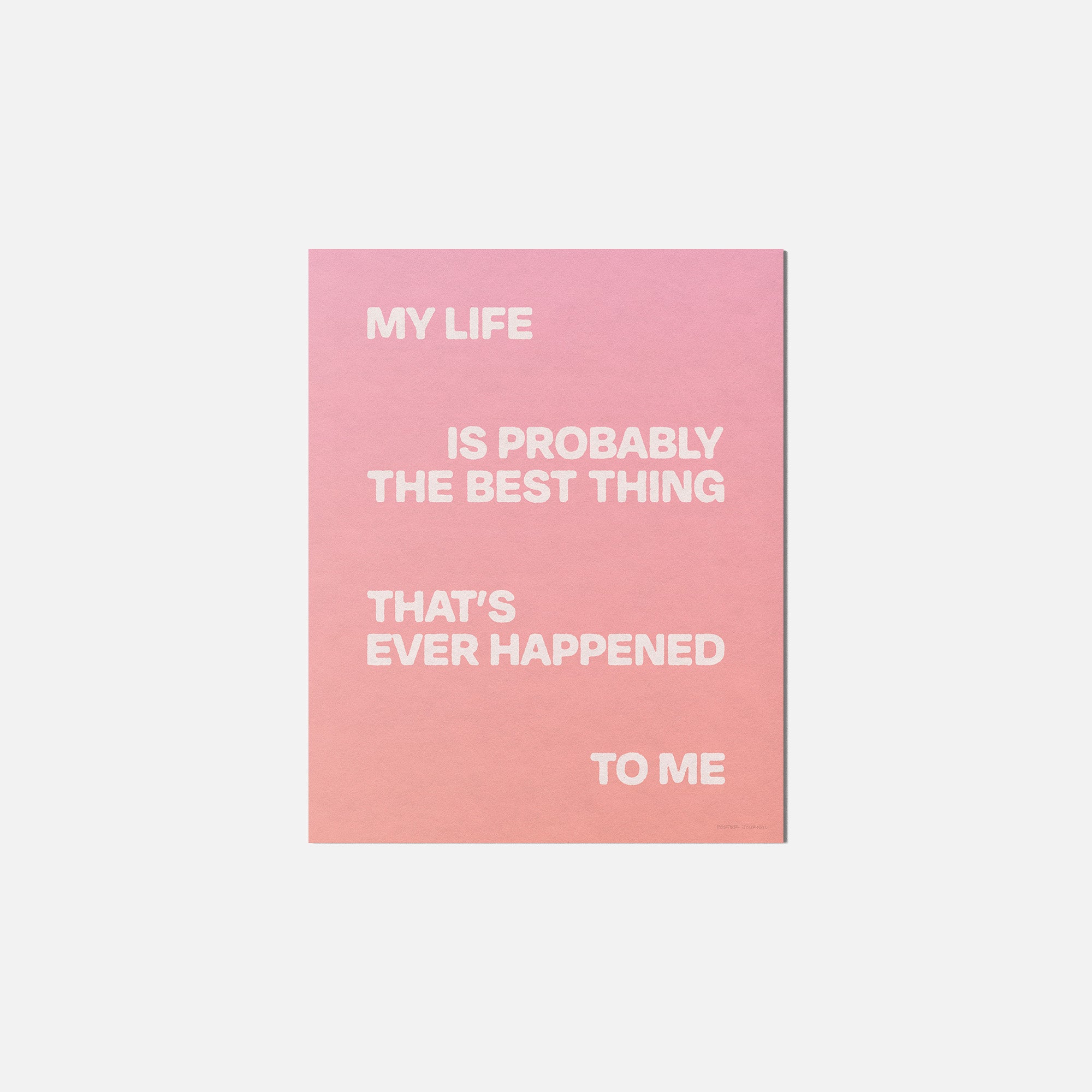 HAPPENED PRINT