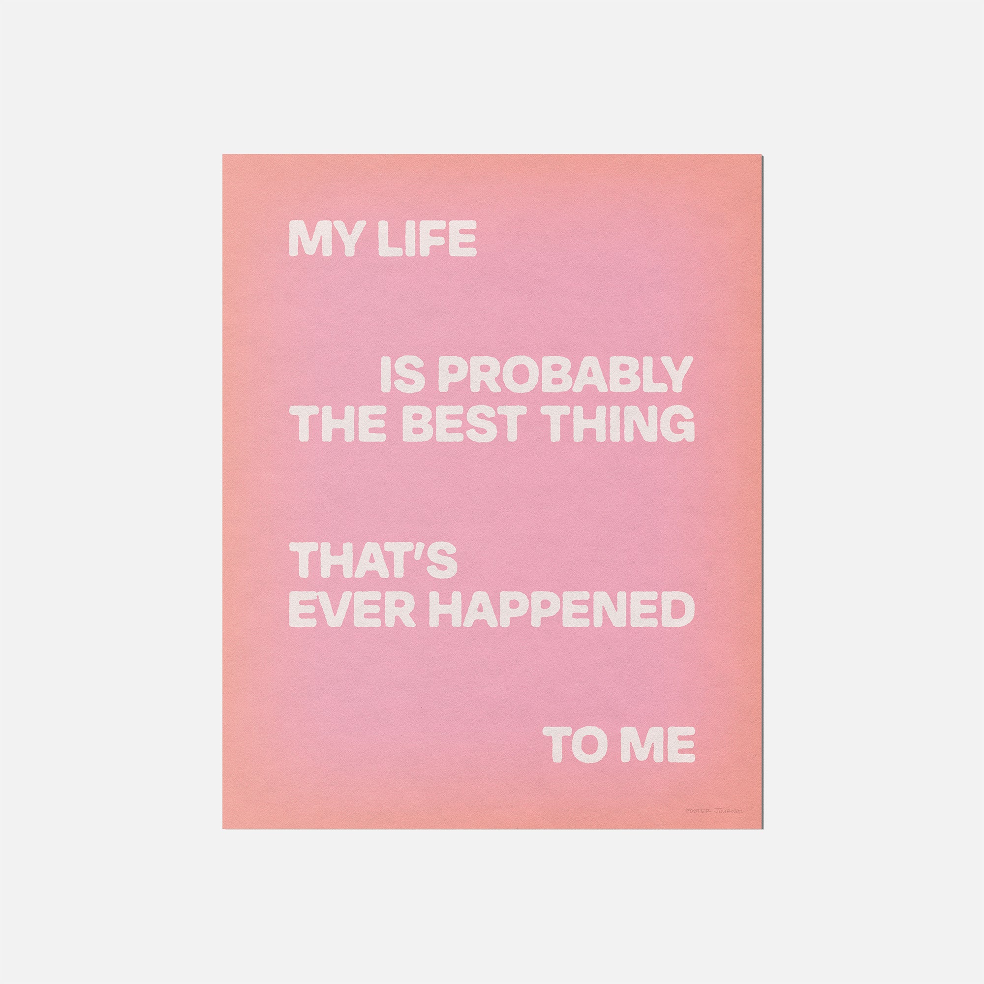 HAPPENED PRINT