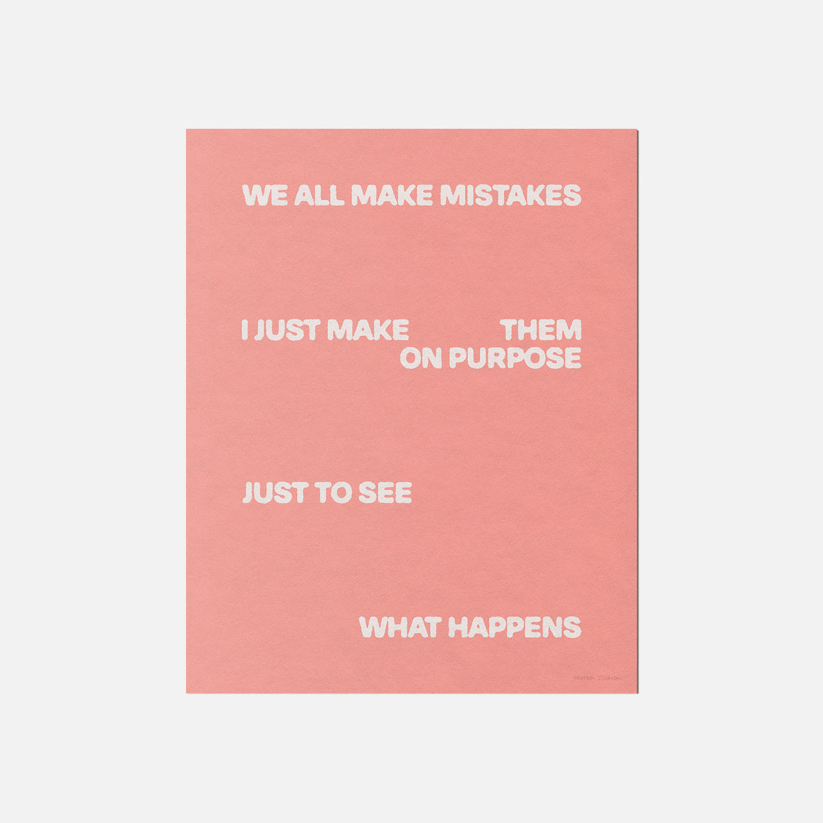 HAPPENS PRINT